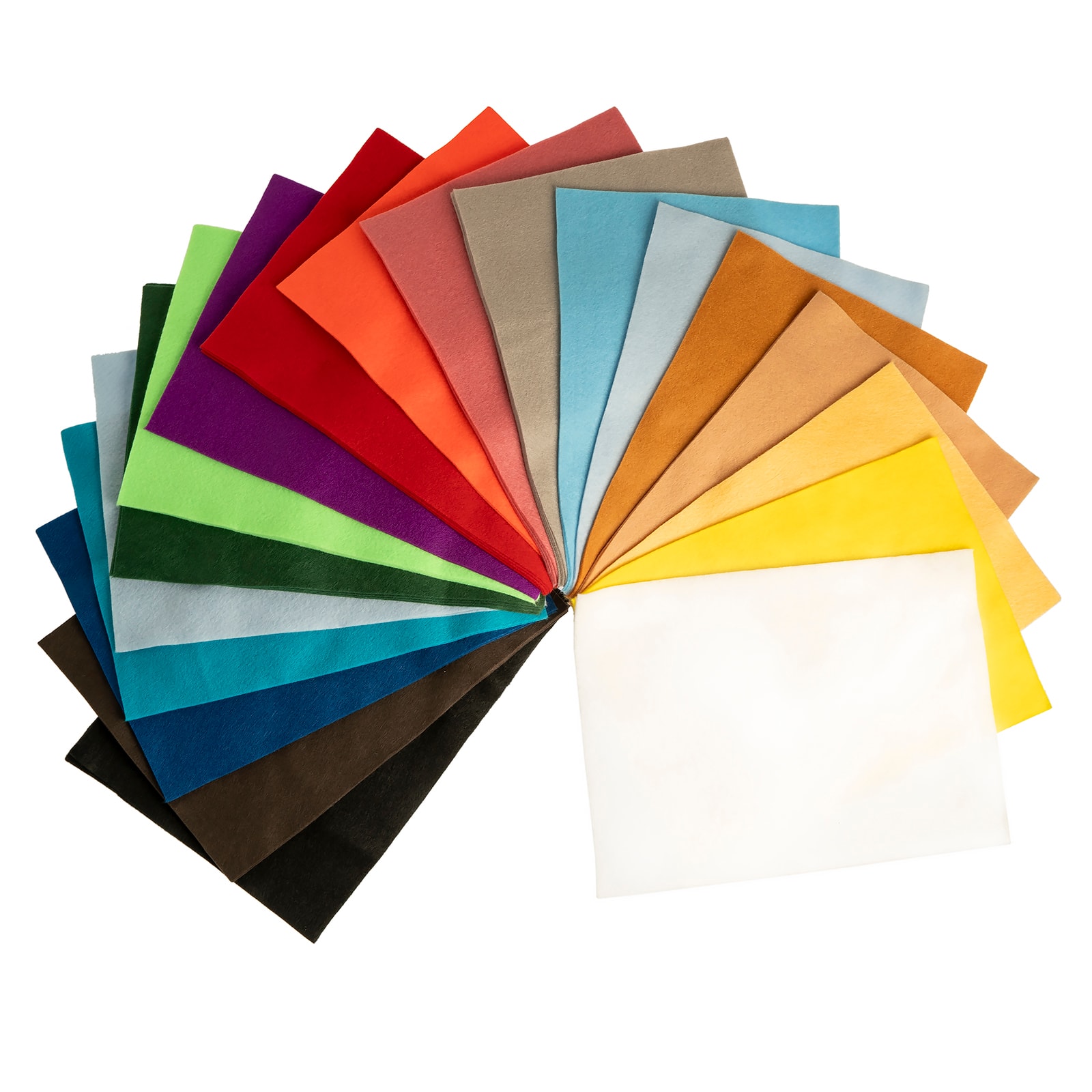 John Bead  9" x 12" Assorted Acrylic Craft Felt Sheets Value Pack, 50ct.
