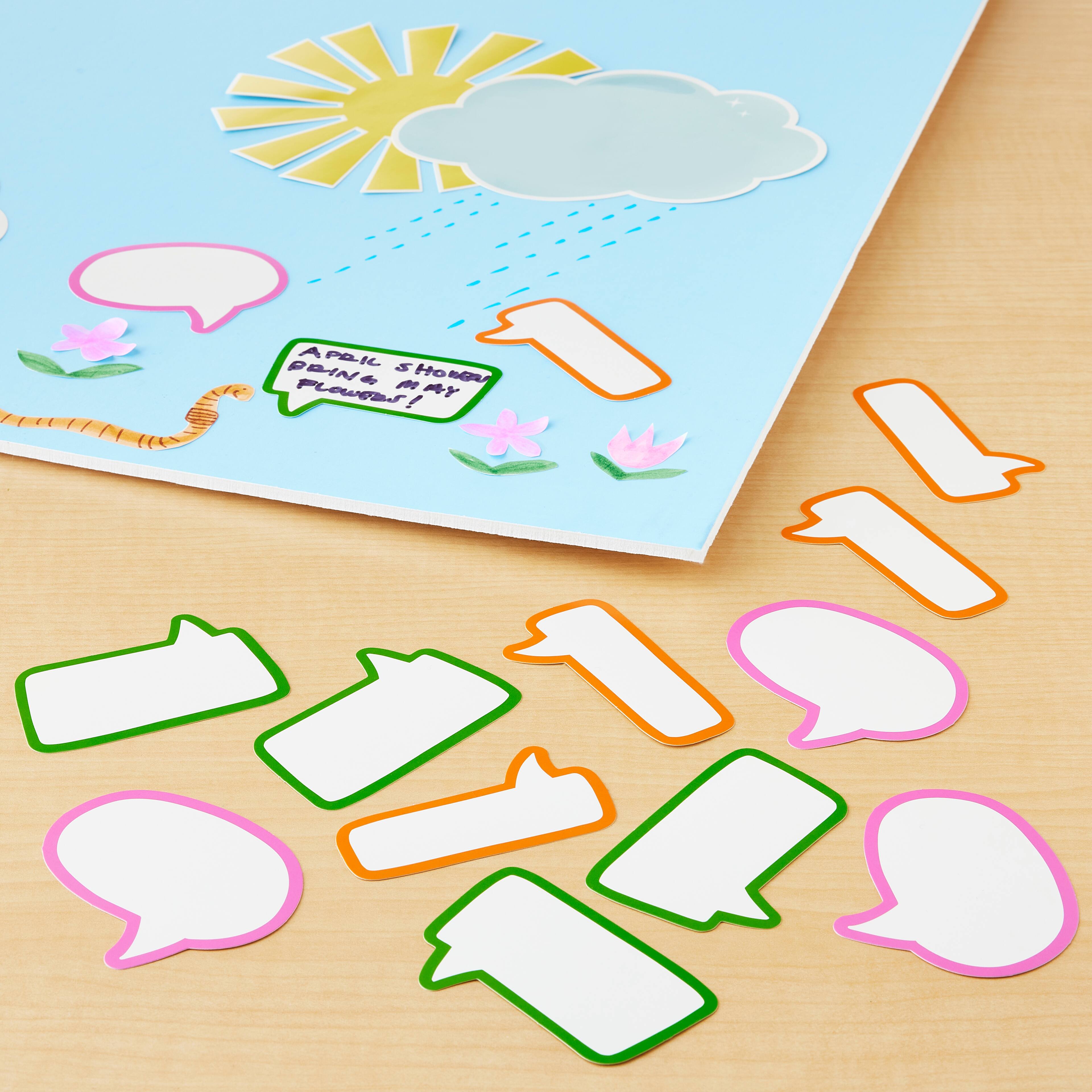 B2C™ Mini Die Cut Speech Bubble Accents, 24ct.