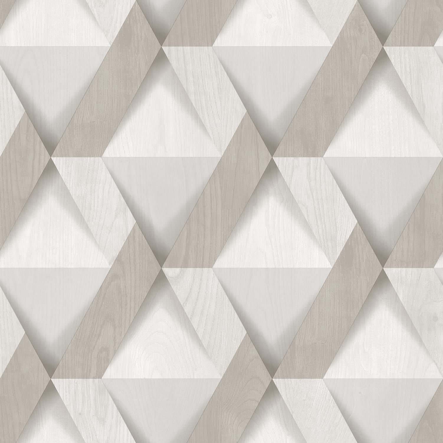 Designs Direct Modern Losange Wood Wallpaper