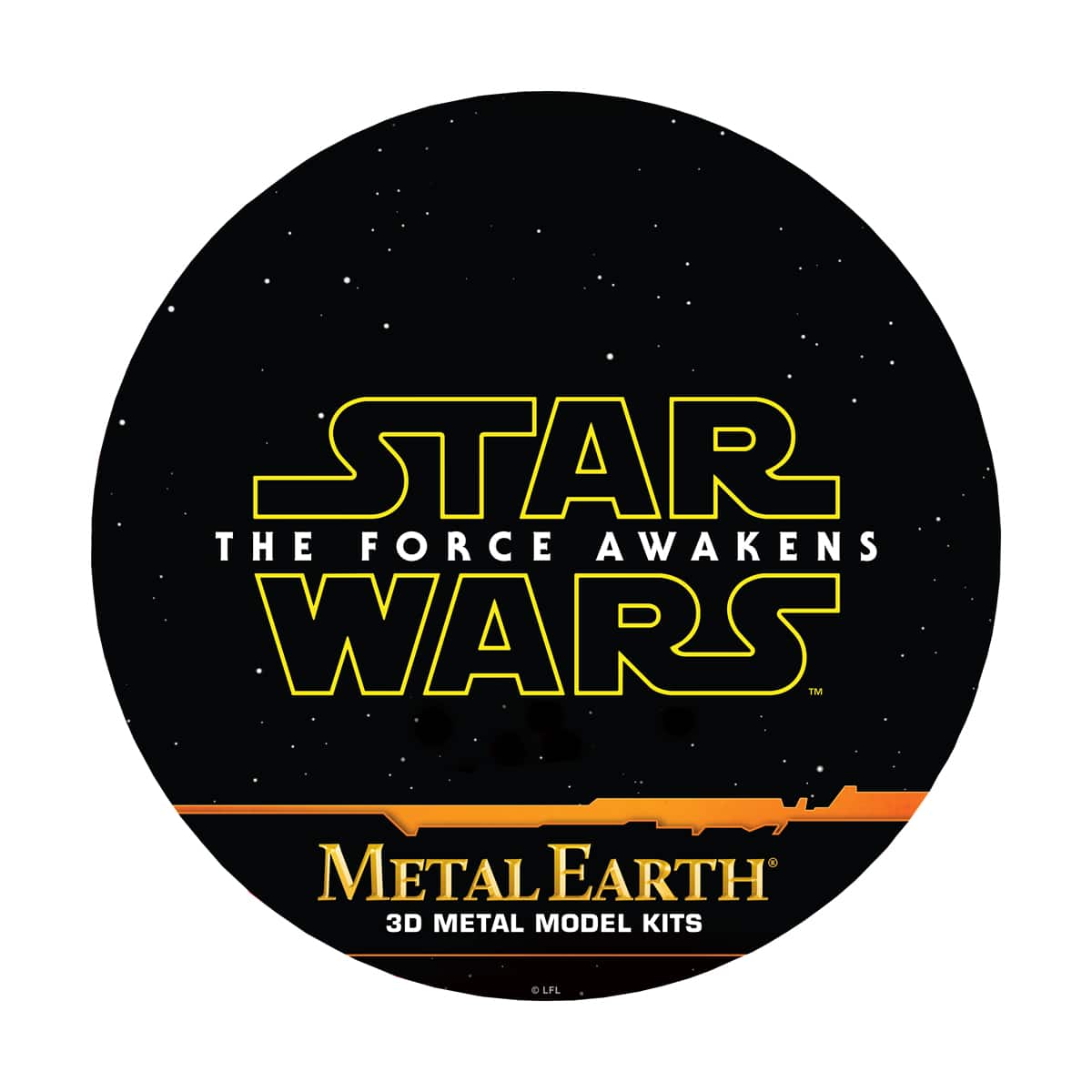 Metal Earth 3D Metal Model Kit - Star Wars Episode 7 Kylo Ren's Command Shuttle