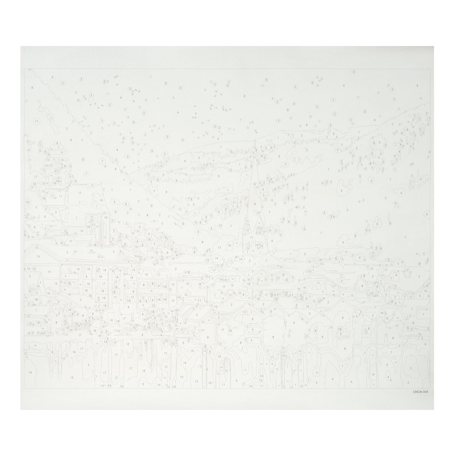 11" x 14" Austria Winter Paint-by-Number Kit by Artist's Loft®
