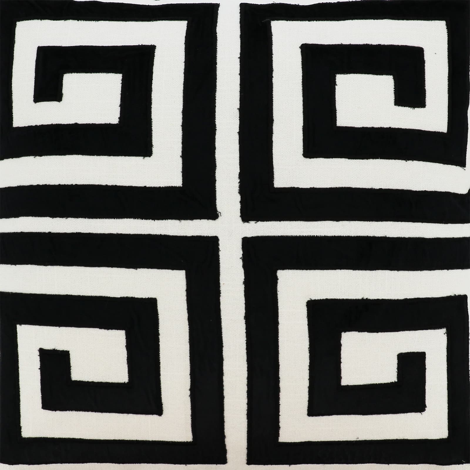 Jonathan Adler x Michaels 20" Black & White Greek Key Pillow