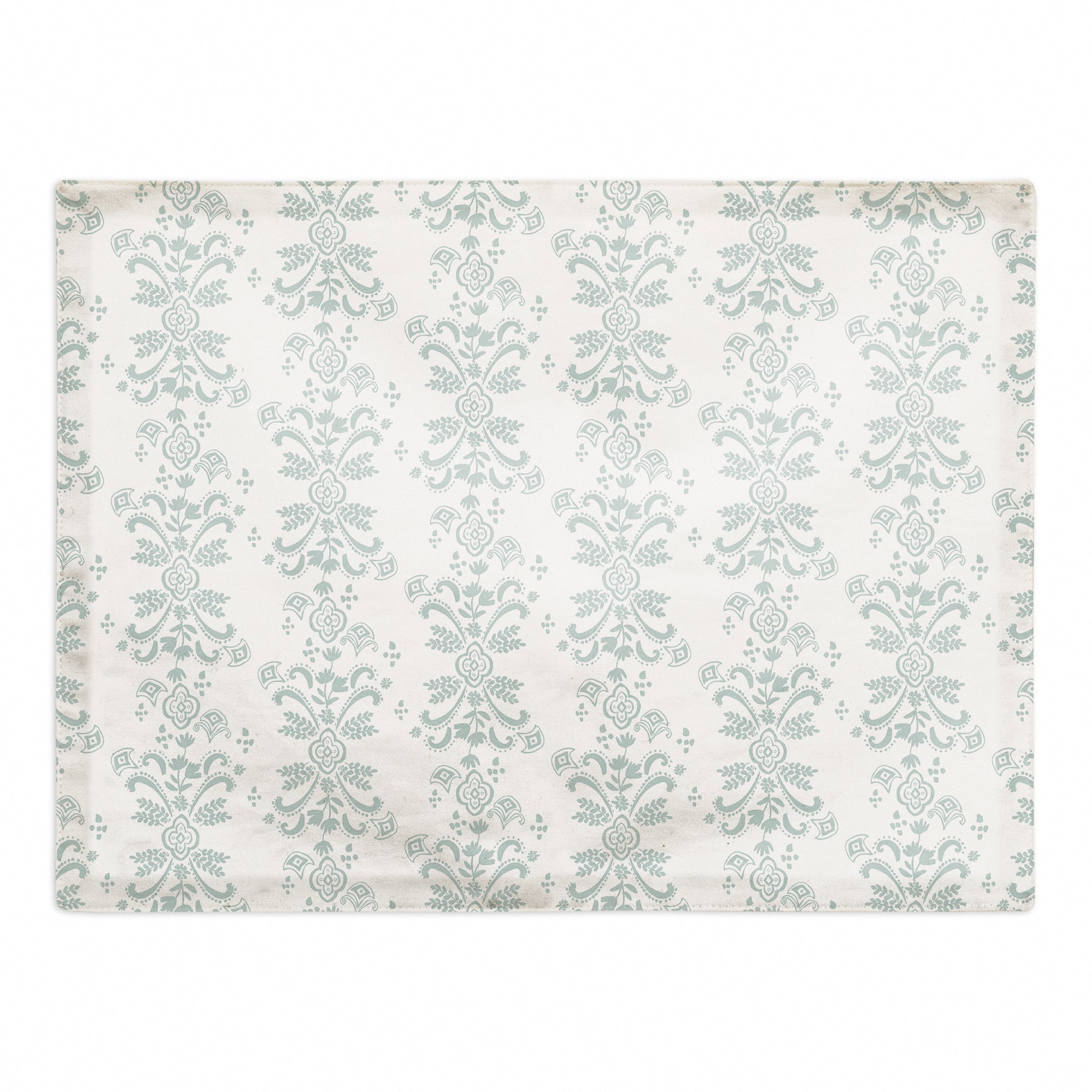 Floral Crest Cotton Twill Placemat