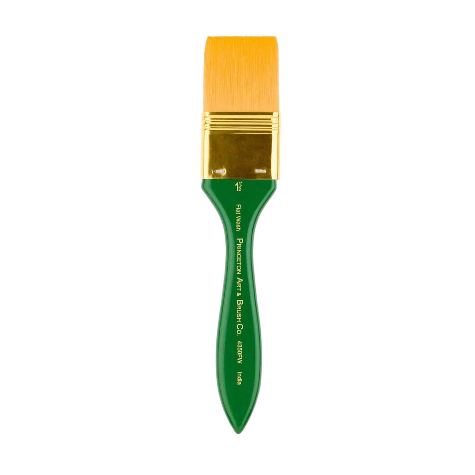 Princeton™ Lauren™ Golden Synthetic Flat Wash Brush