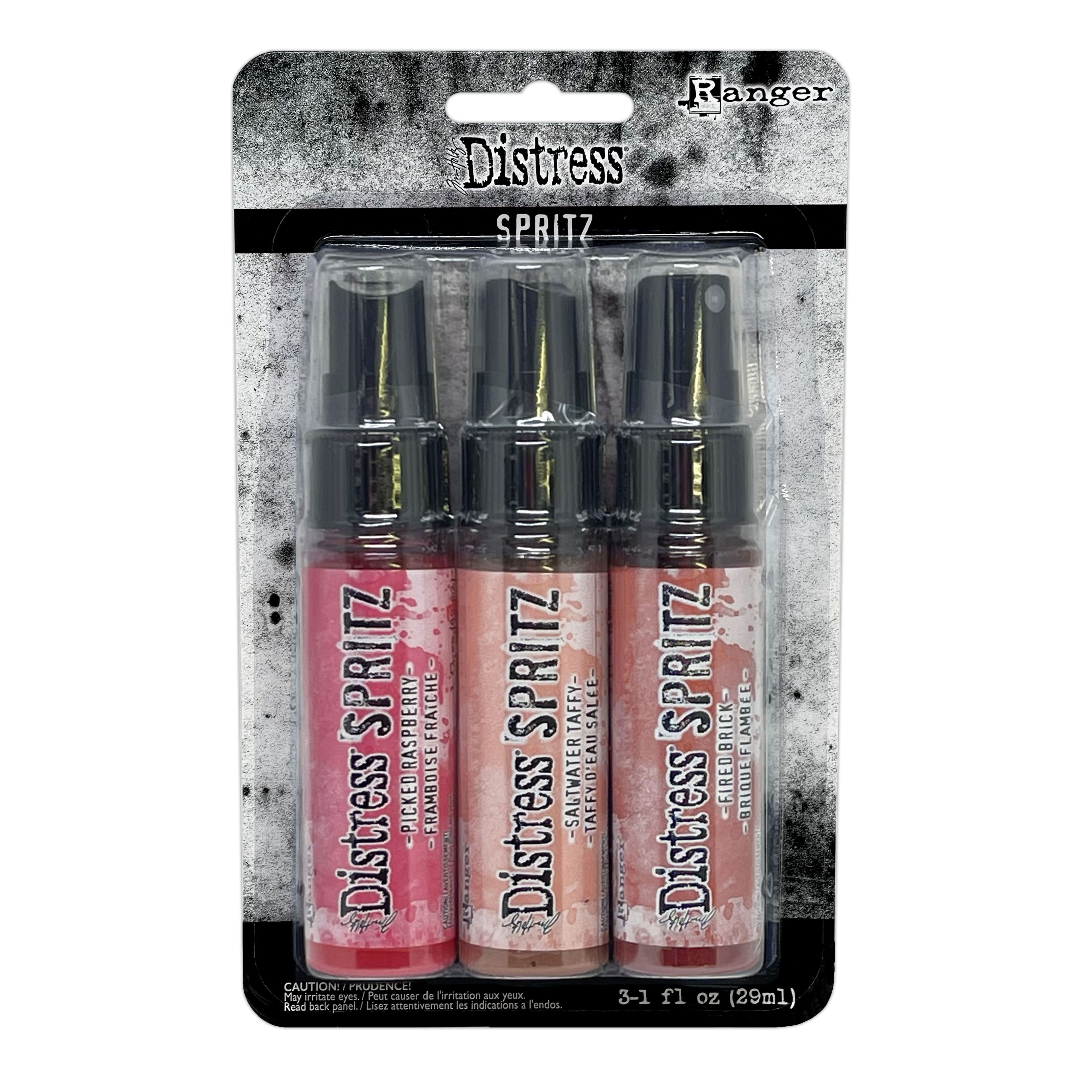 Tim Holtz® Distress® Spritz Pink & Red Pigment Spray Set