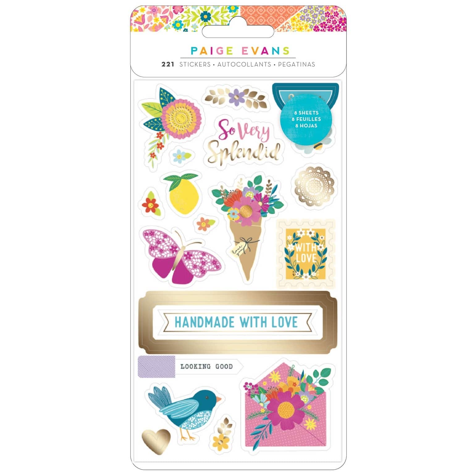 American Crafts™ Paige Evans Splendid Sticker Book