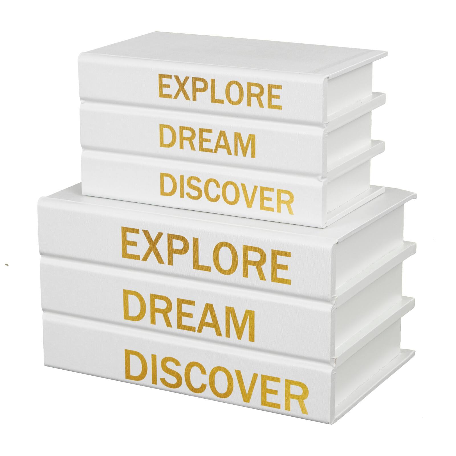 Explore, Dream, Discover Canvas Book Box Set