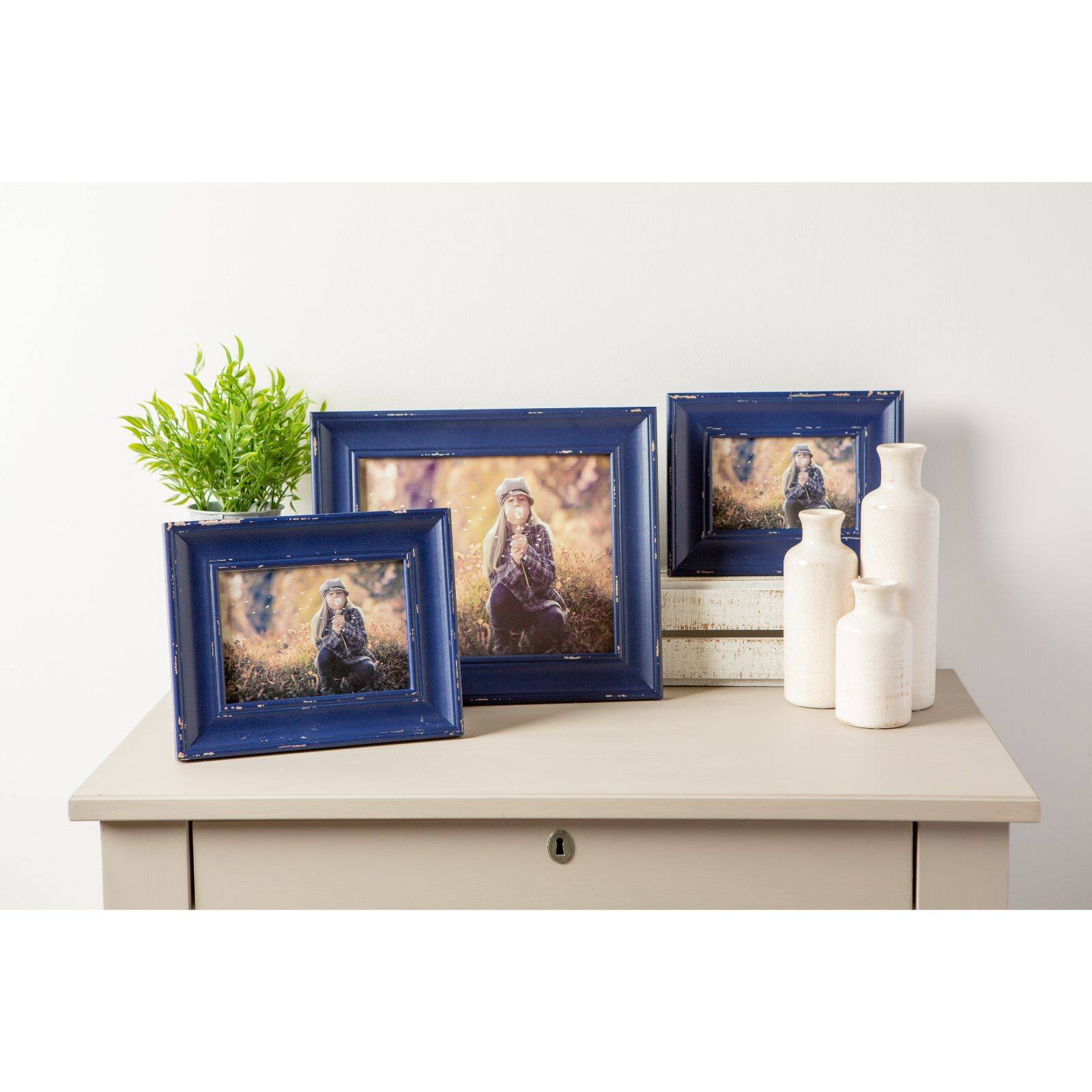 DII® Navy Distressed Farmhouse Frame