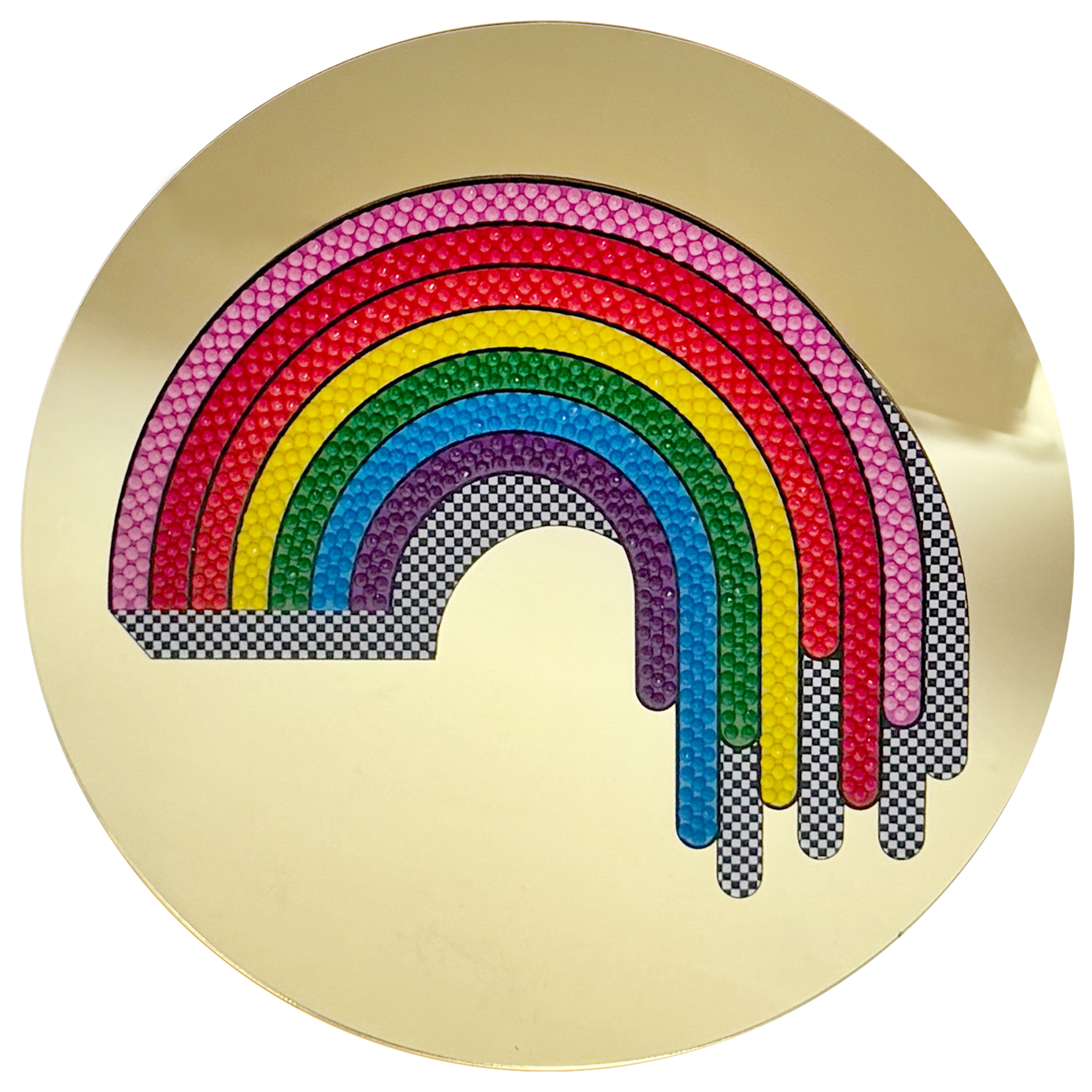 Jonathan Adler x Michaels 7.75" Dripping Rainbow Diamond Art Wall Décor Kit