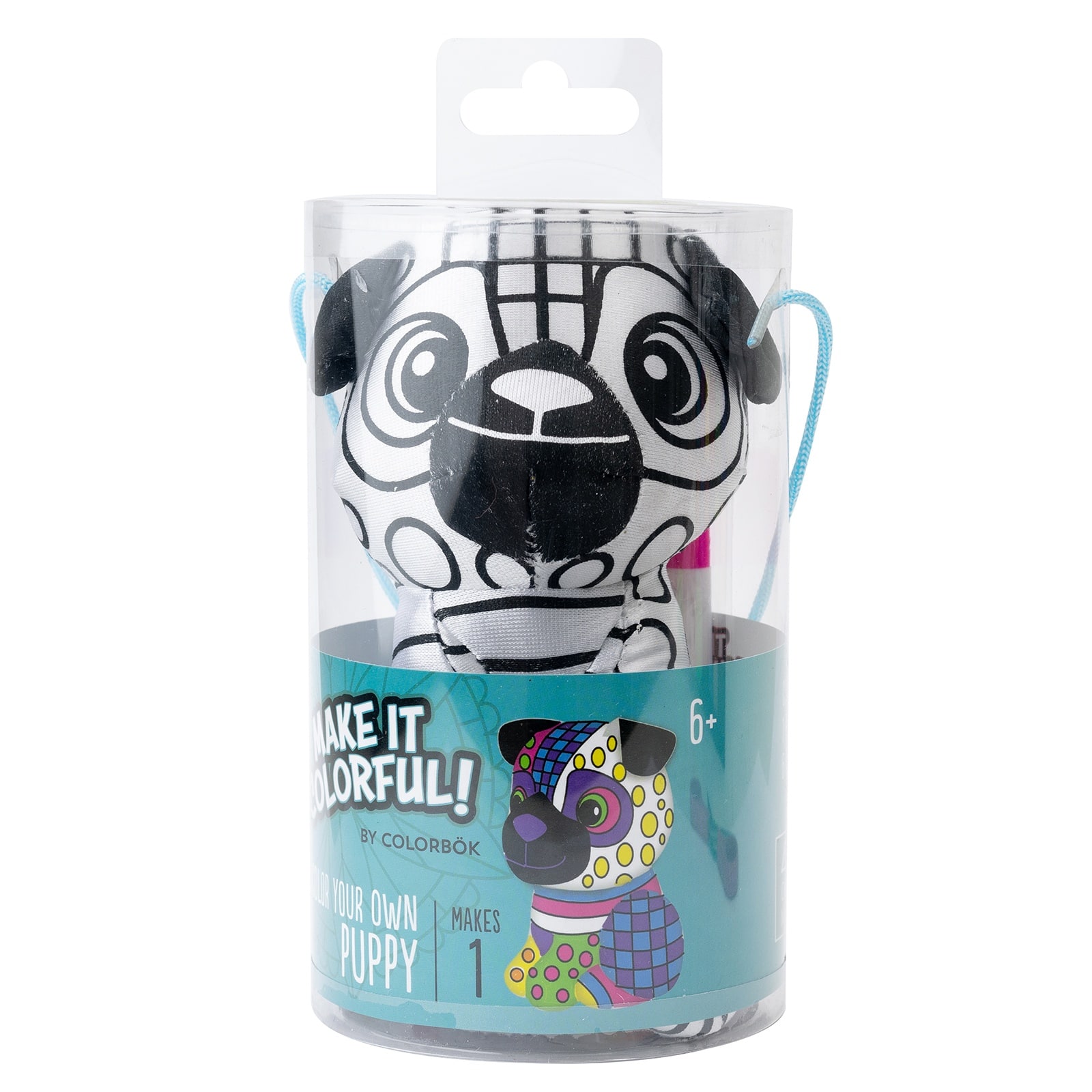 Colorbok® Make It Colorful! Color Your Own Plush Puppy Kit