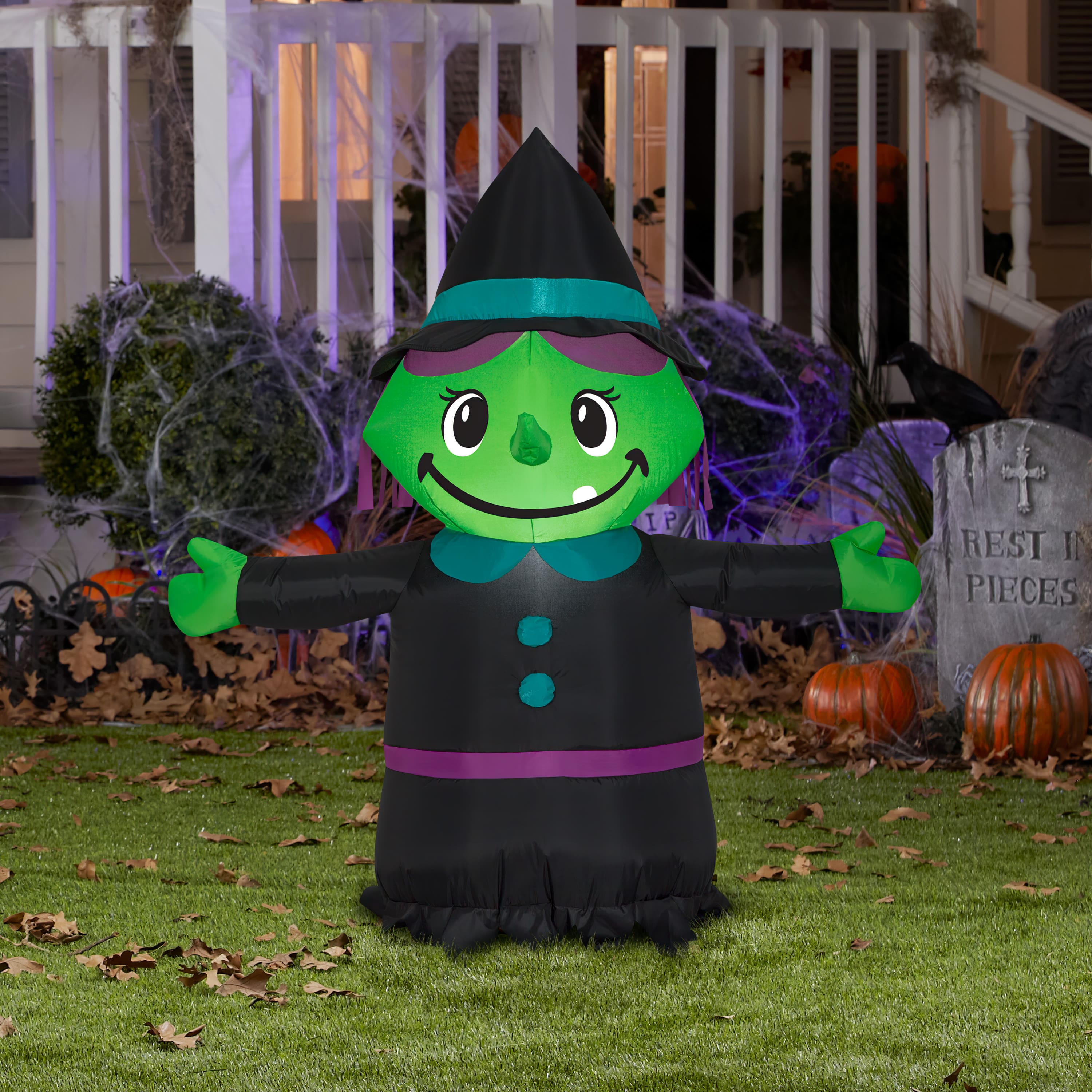 3.5ft. Airblown® Inflatable Halloween Witch