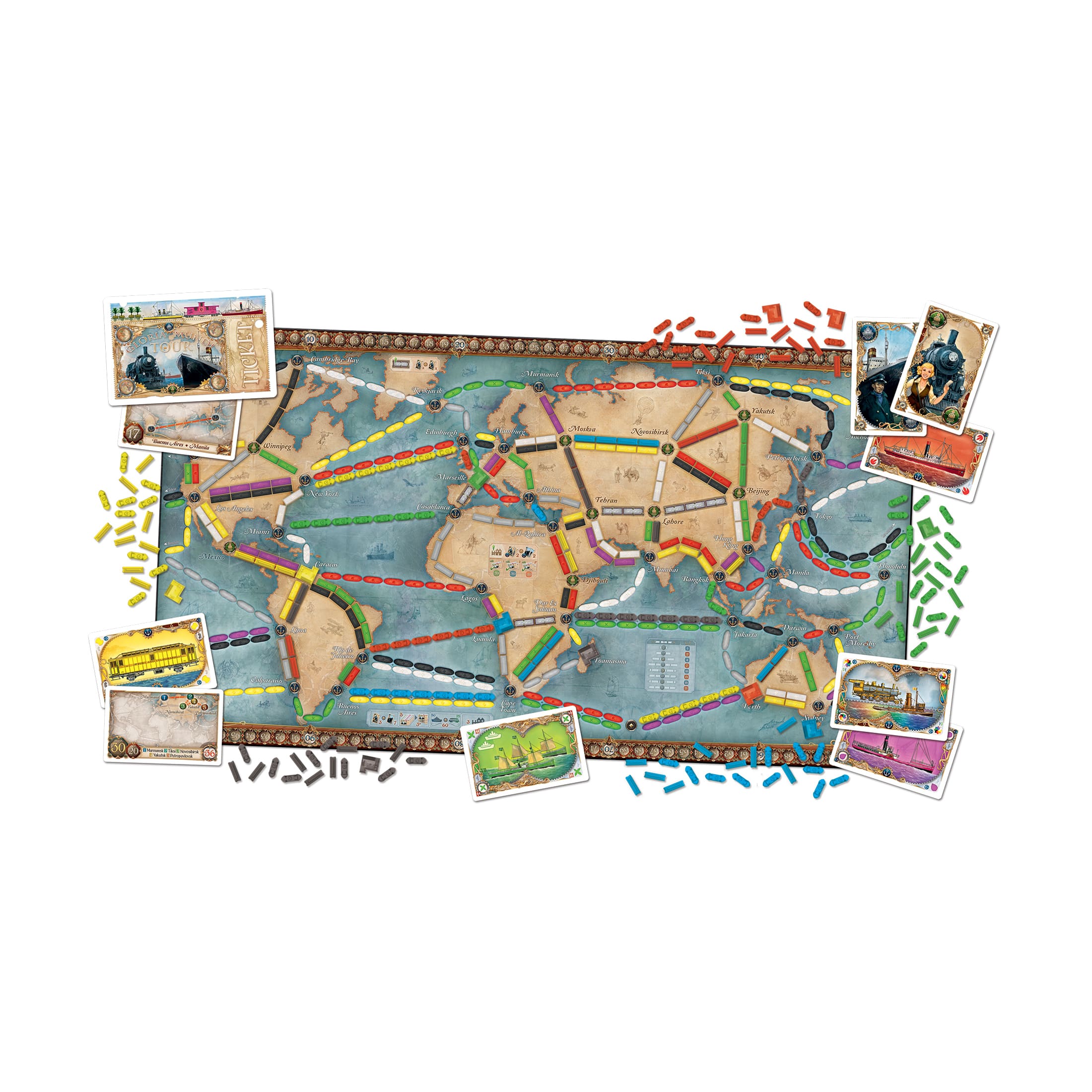 Ticket to Ride: Rails & Sails