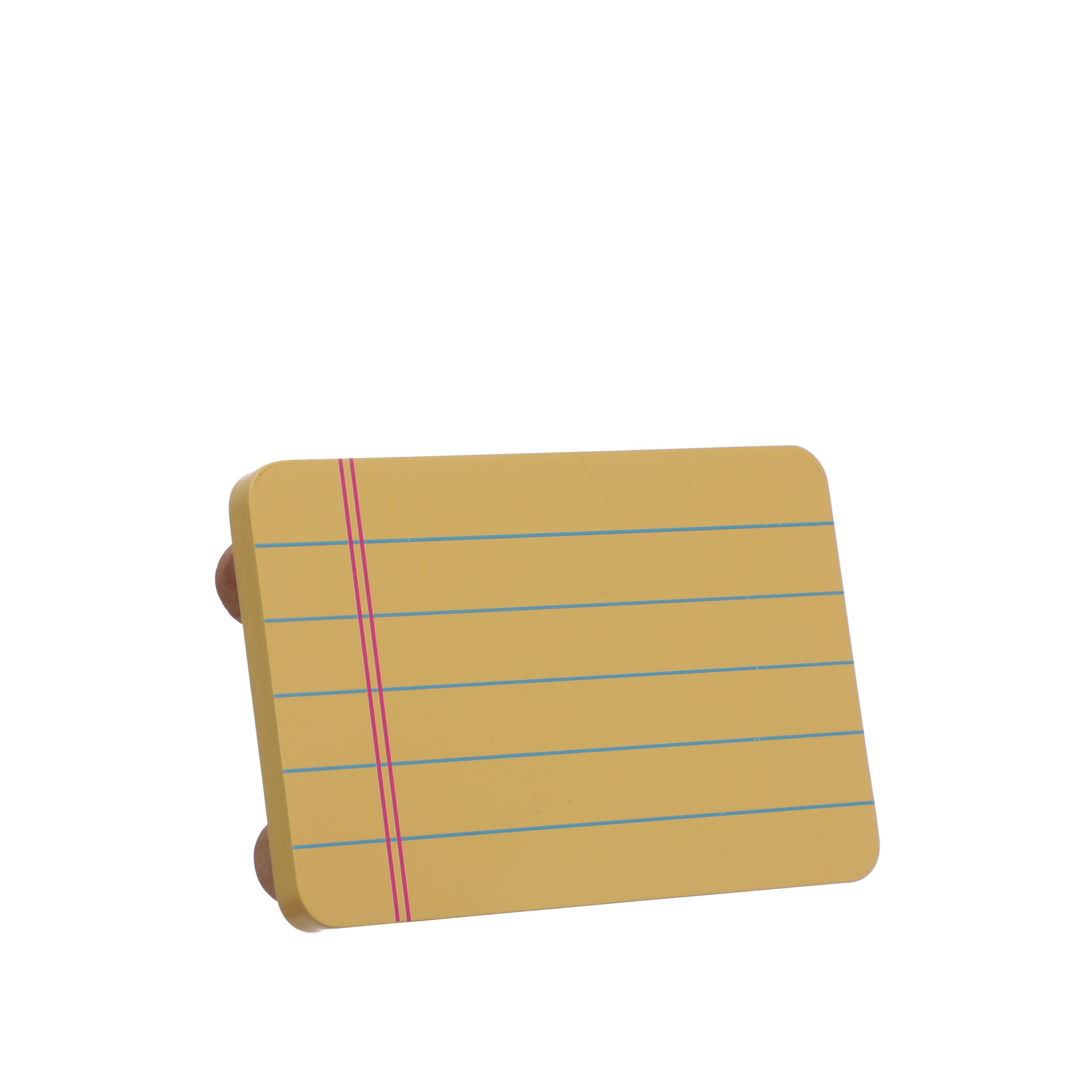 Class Rules! 8" Yellow Notebook Paper Tabletop Décor by B2C™