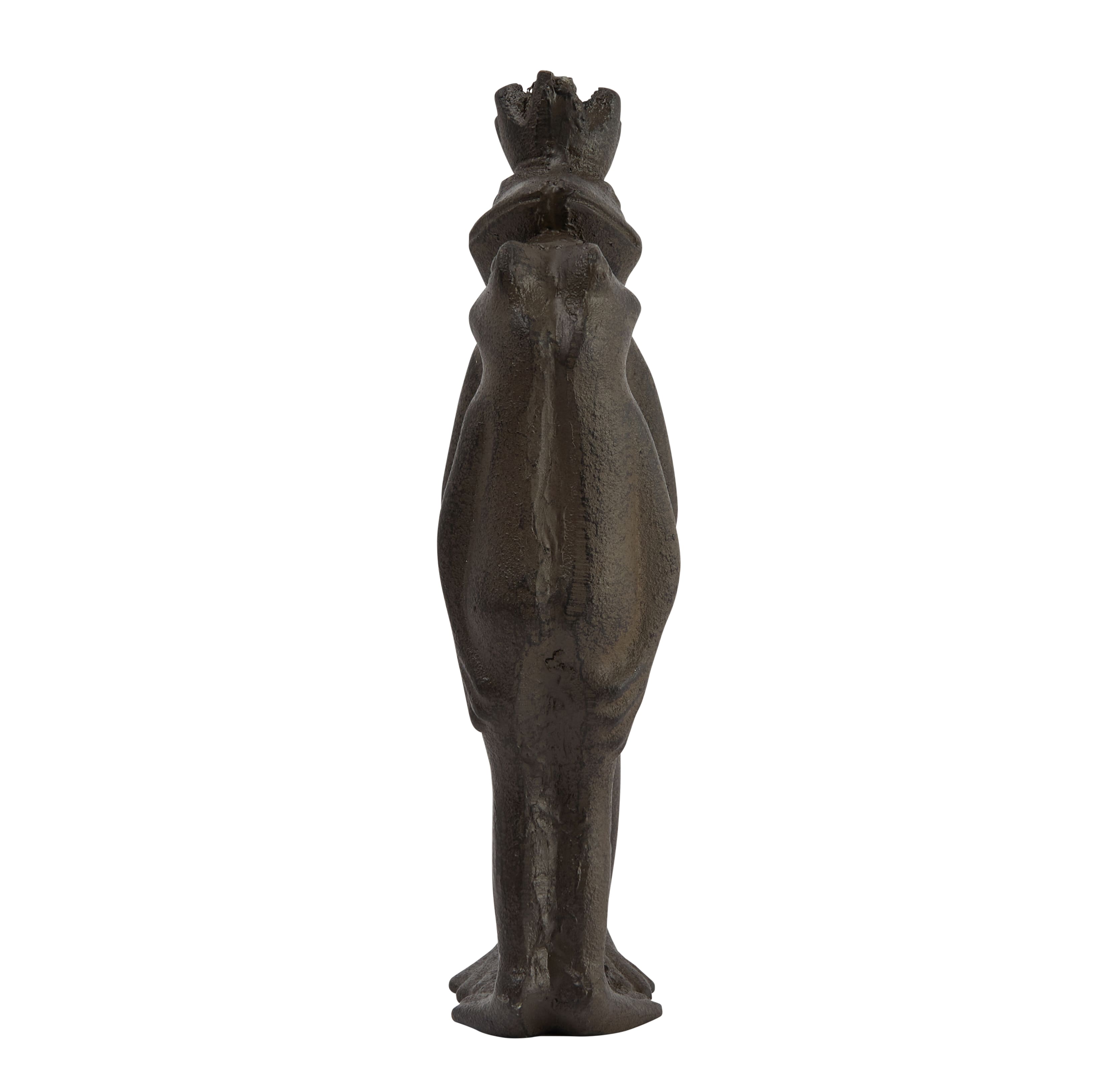 Hello Honey® 9" Black Iron Kissing Frog Prince Figurine