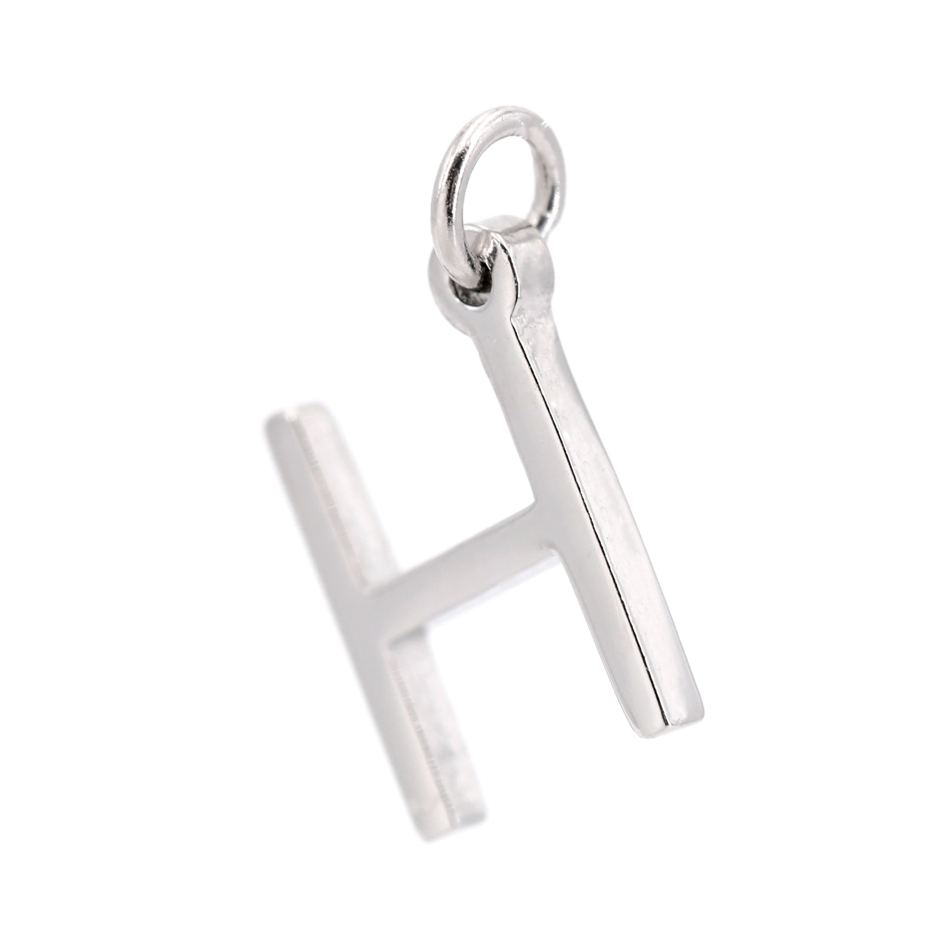 12 Pack: Sterling Silver Alphabet Charm by Bead Landing™