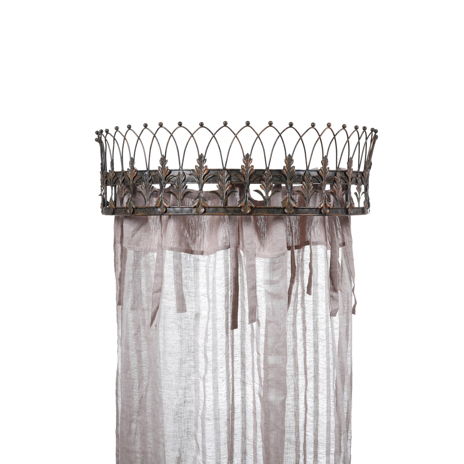Hello Honey® 29" Metal Curtain Crown