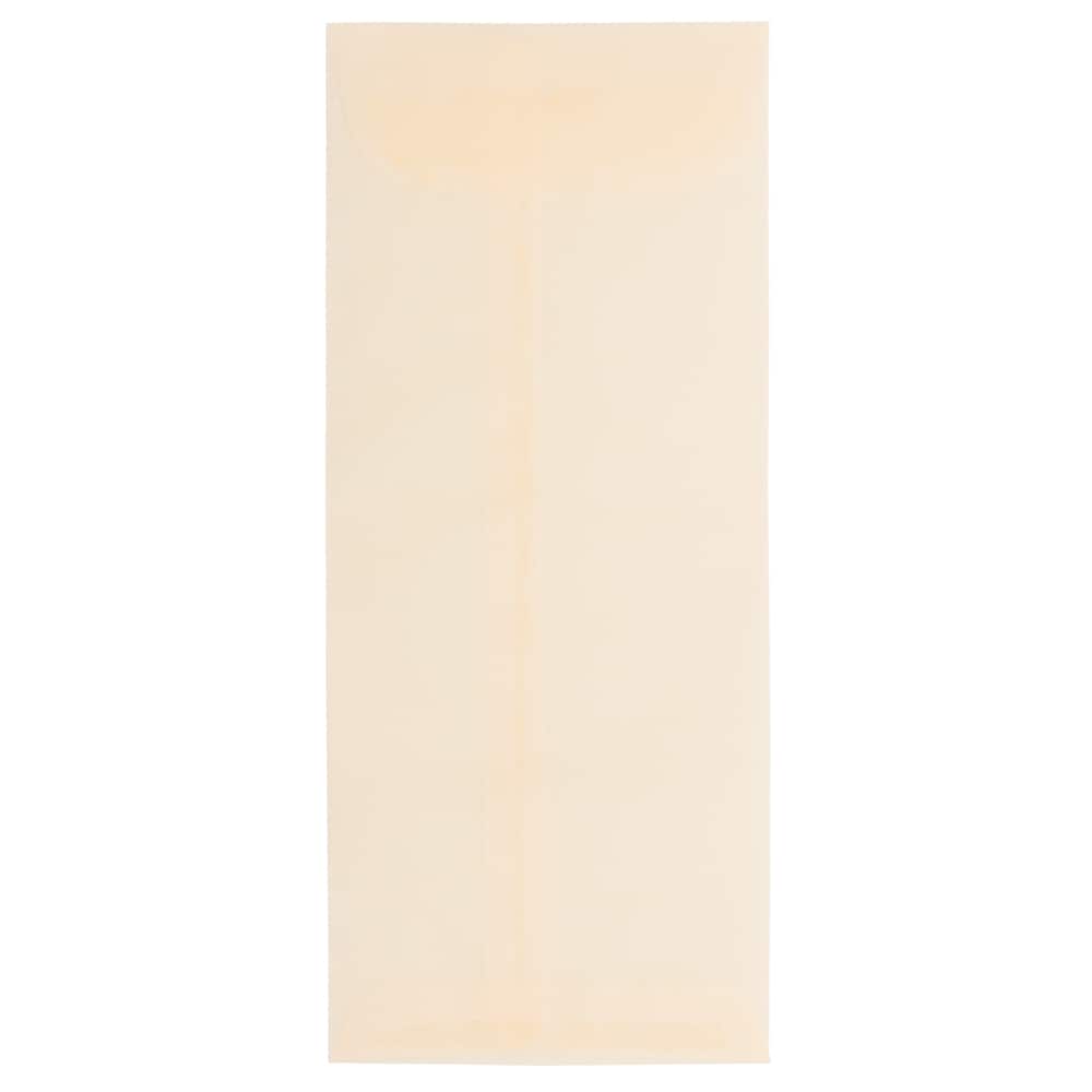 JAM Paper 4.125" x 9.5" Business Translucent Vellum Envelopes