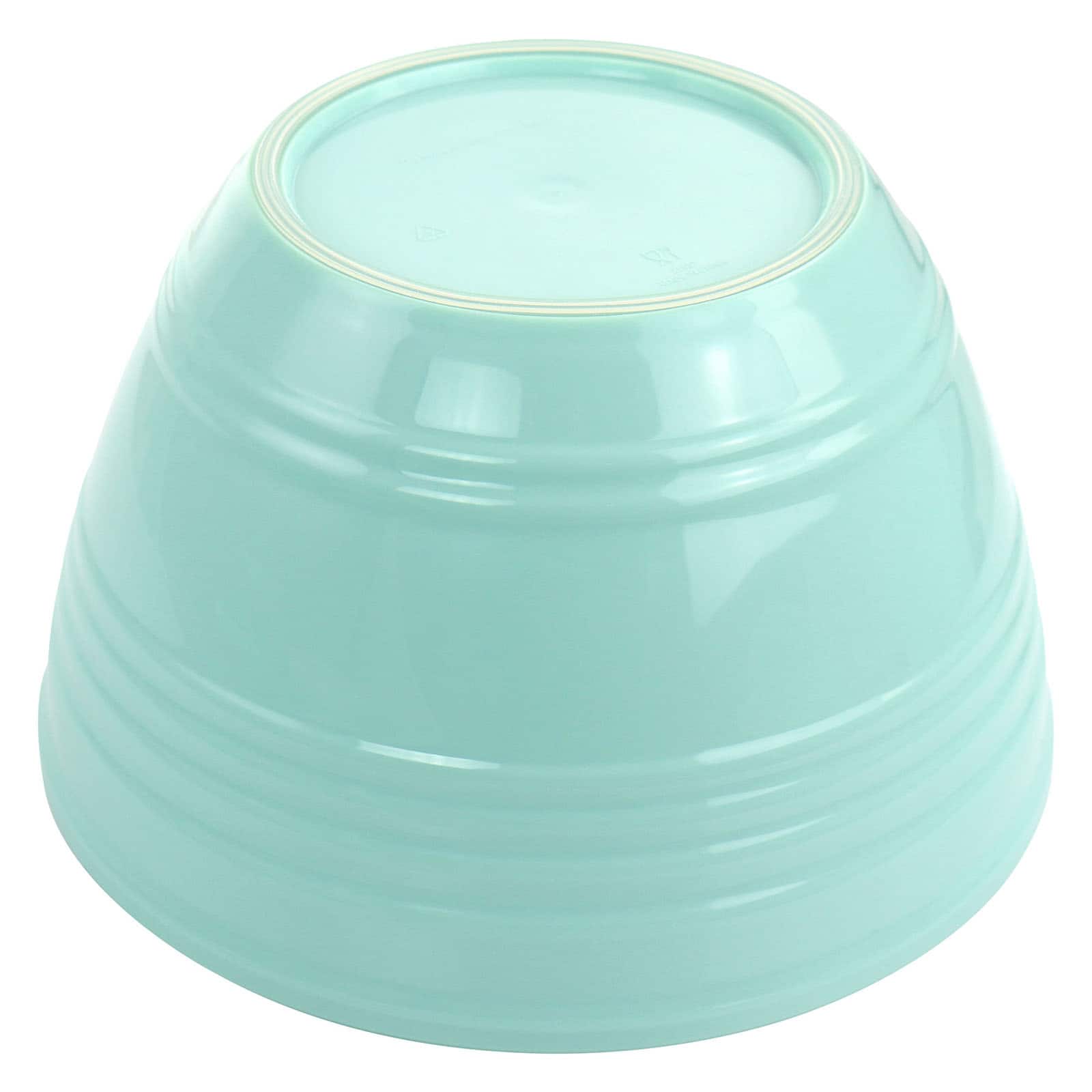 Martha Stewart Turquoise Plastic Bowl Set with Lids