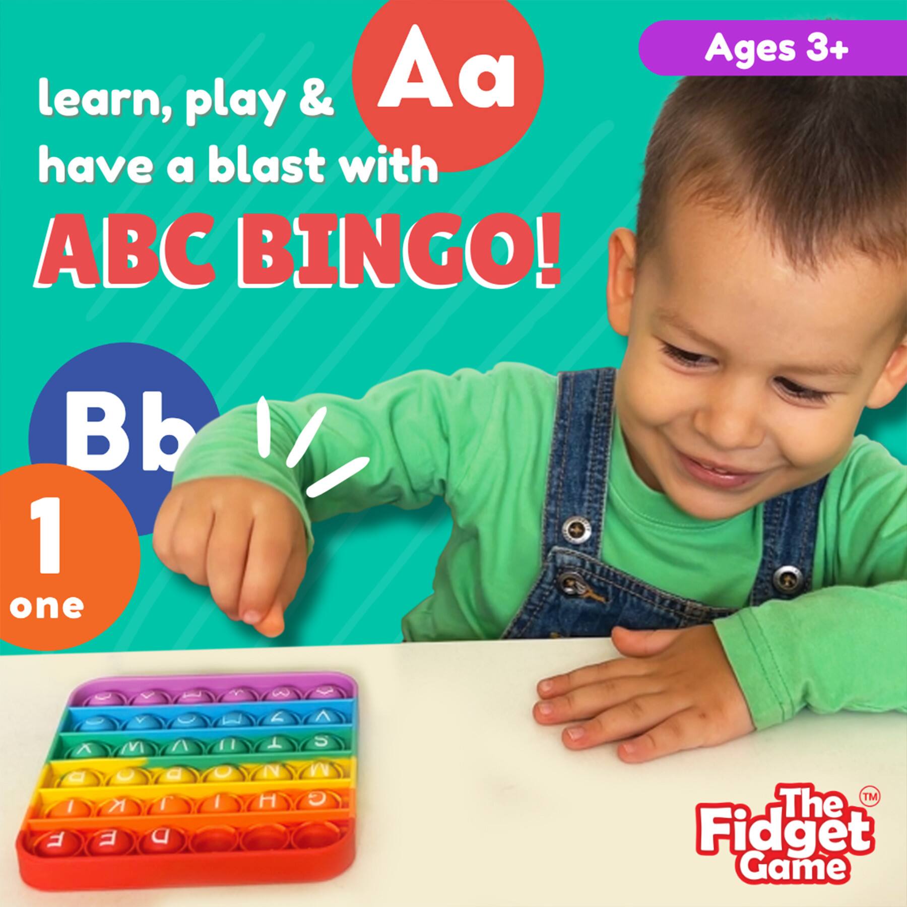 The Fidget Game ABC Bingo Set