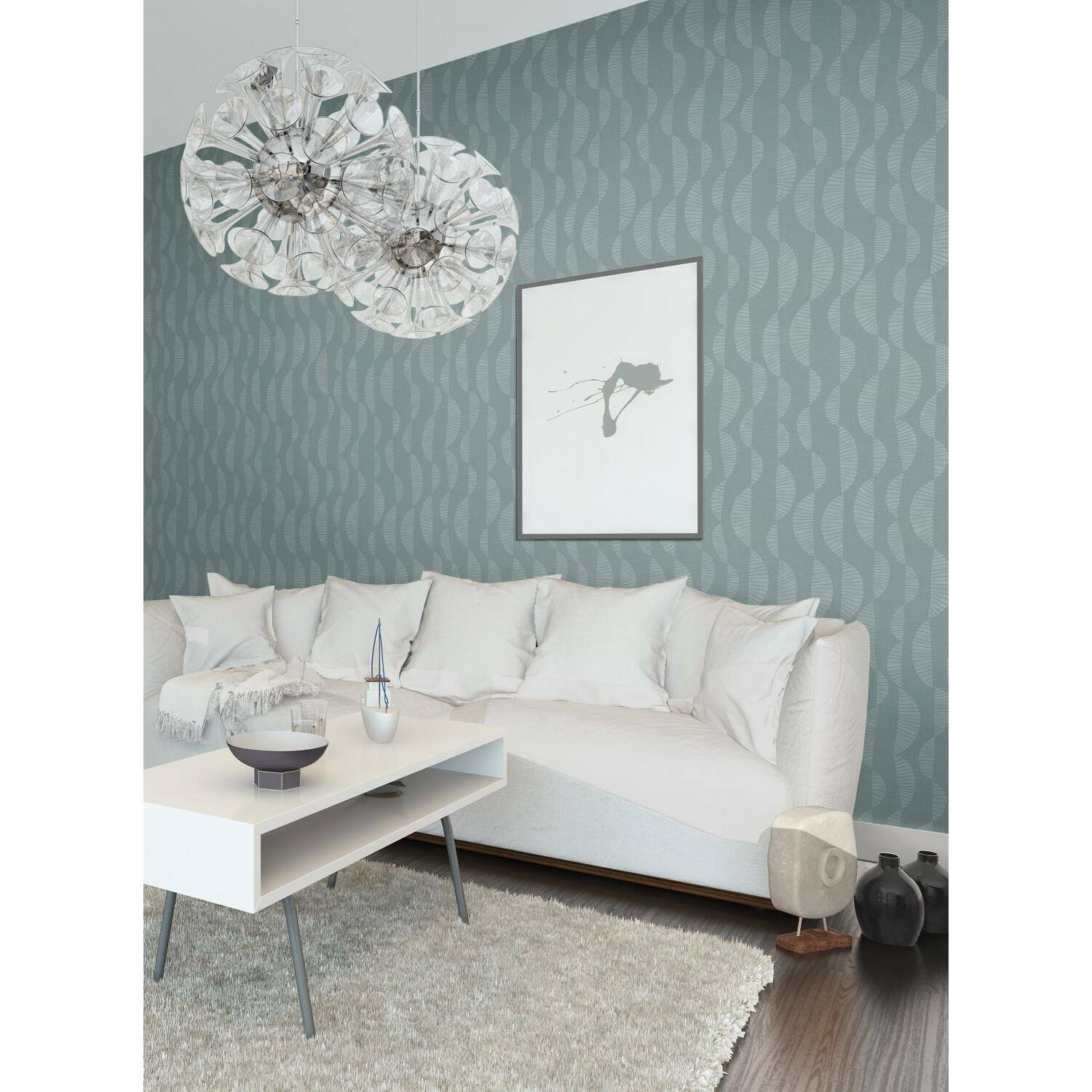 RoomMates Seychelles Wave Peel & Stick Wallpaper
