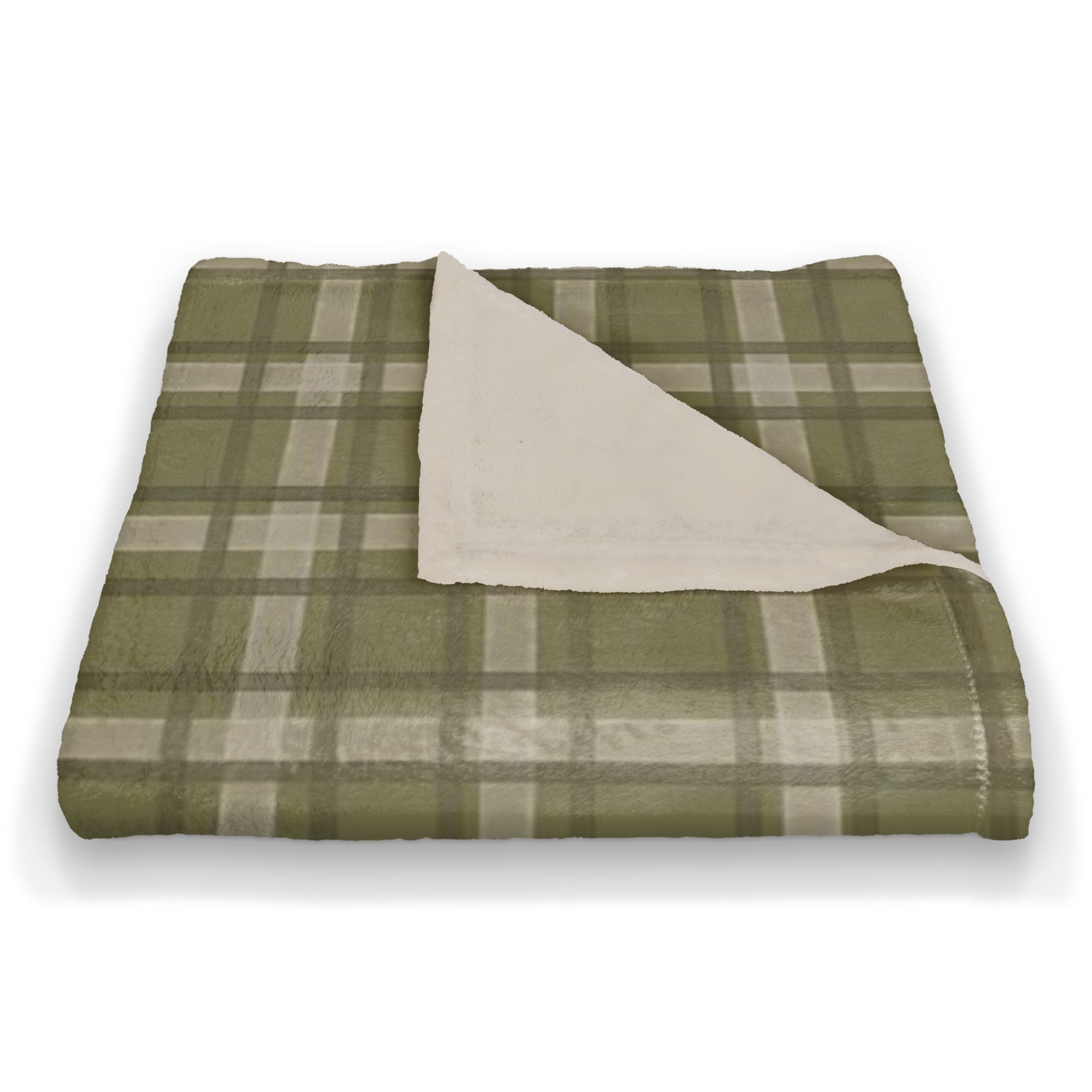 Plaid Coral Fleece Blanket