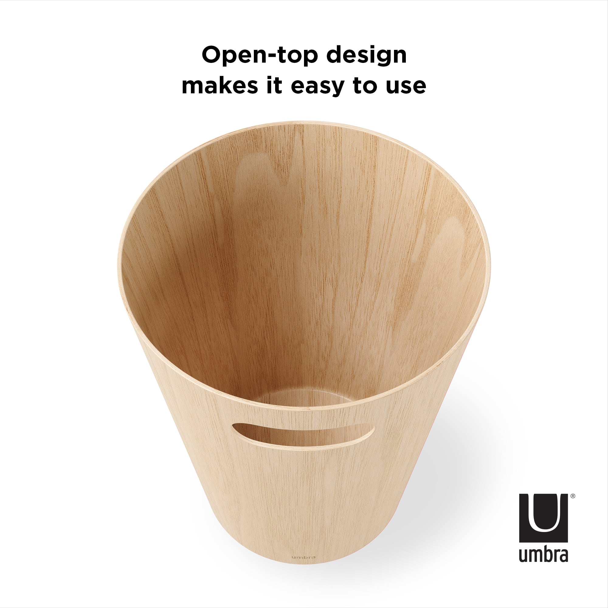 Umbra 2gal. Woodrow Trash Can