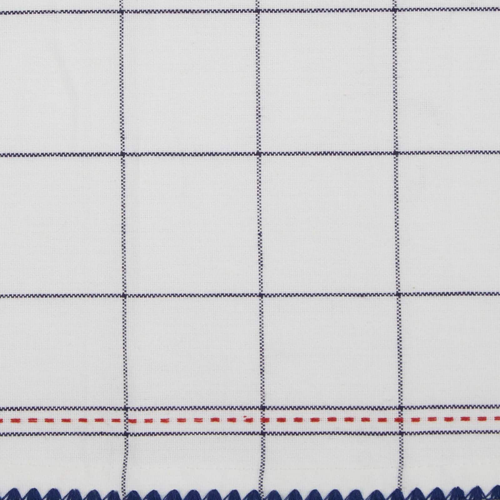 Kitchen Windowpane Embellished Napkin, 4ct.