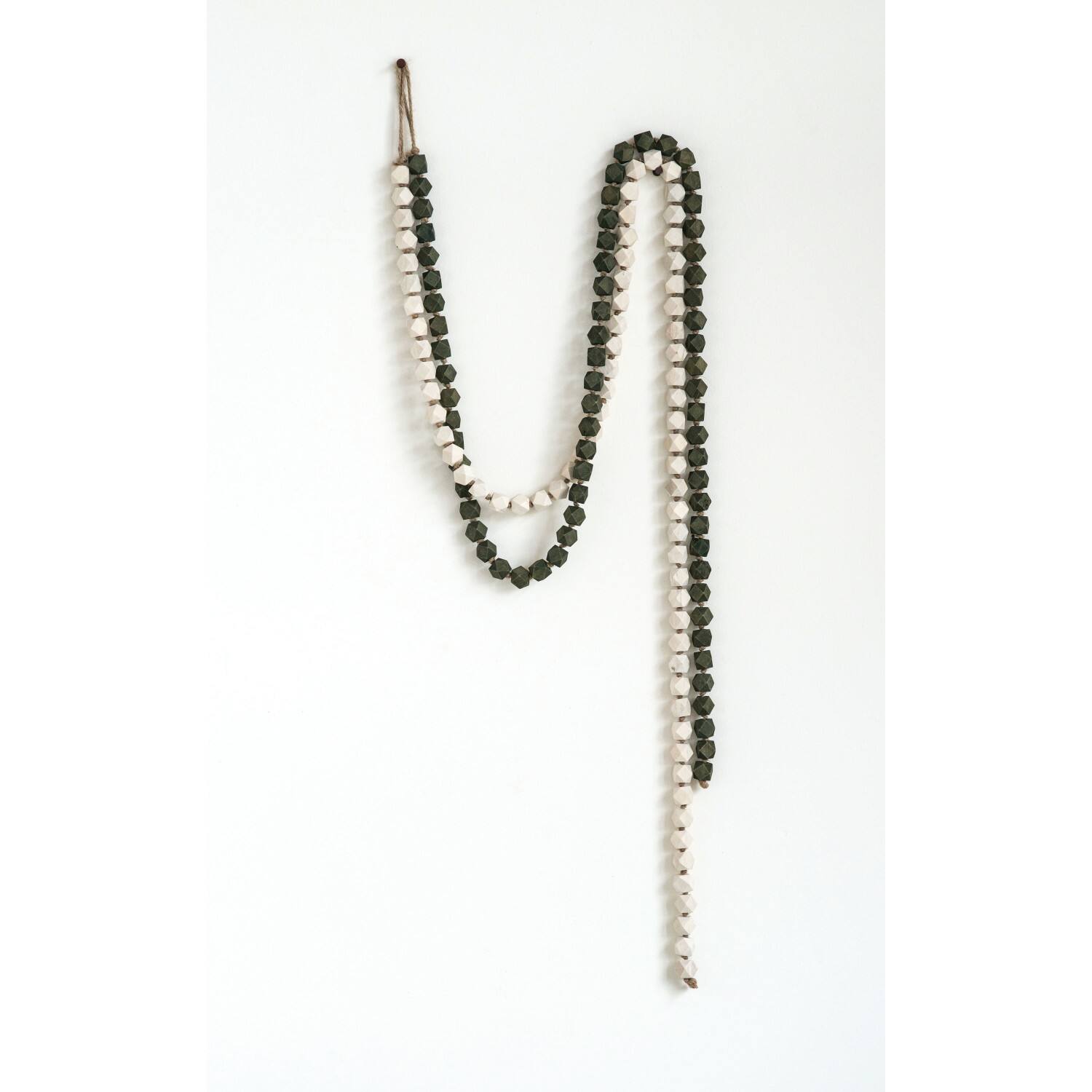 Hello Honey® 6ft. Wood Bead Garland