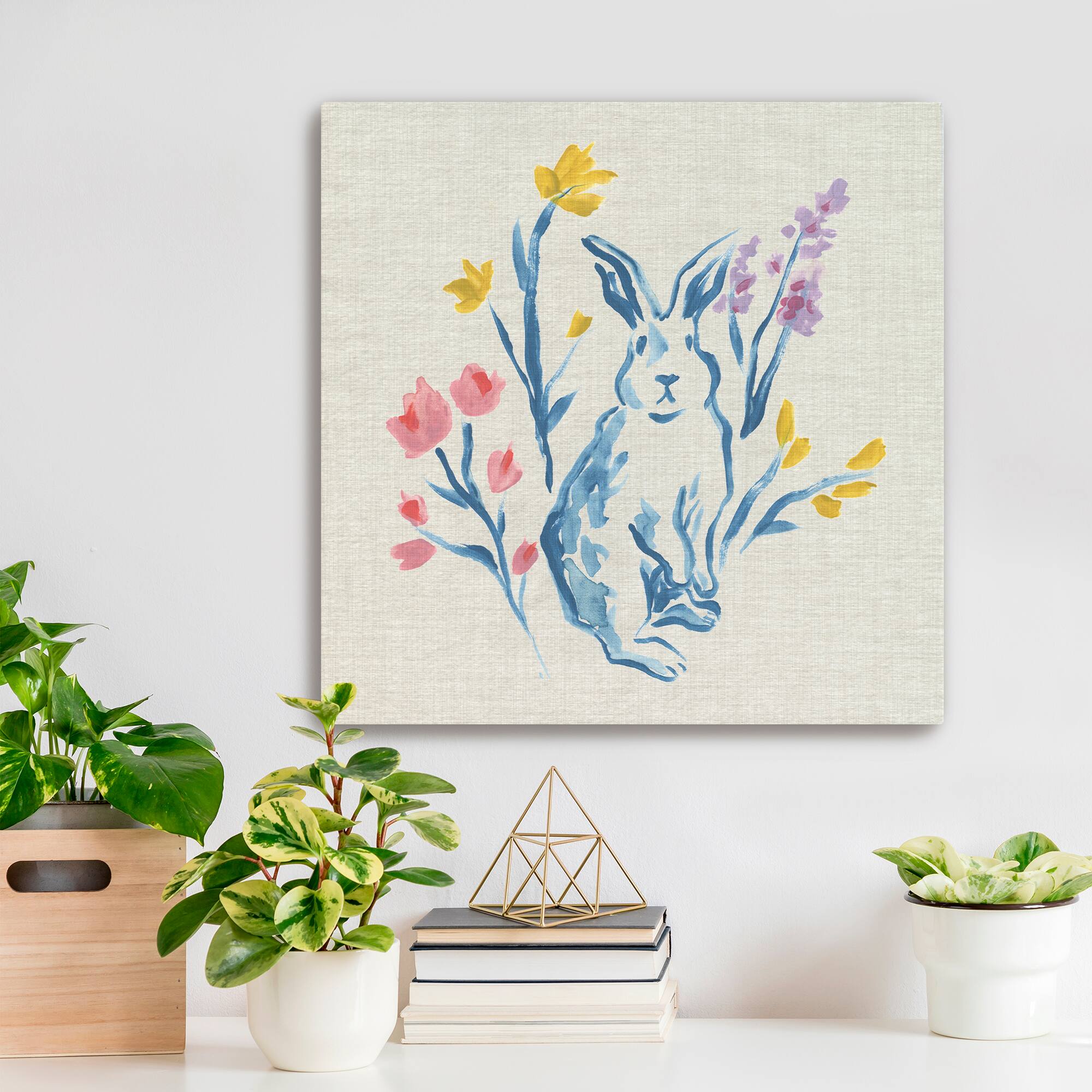 Lumaprints Lovely Rabbit I Canvas Giclée Art