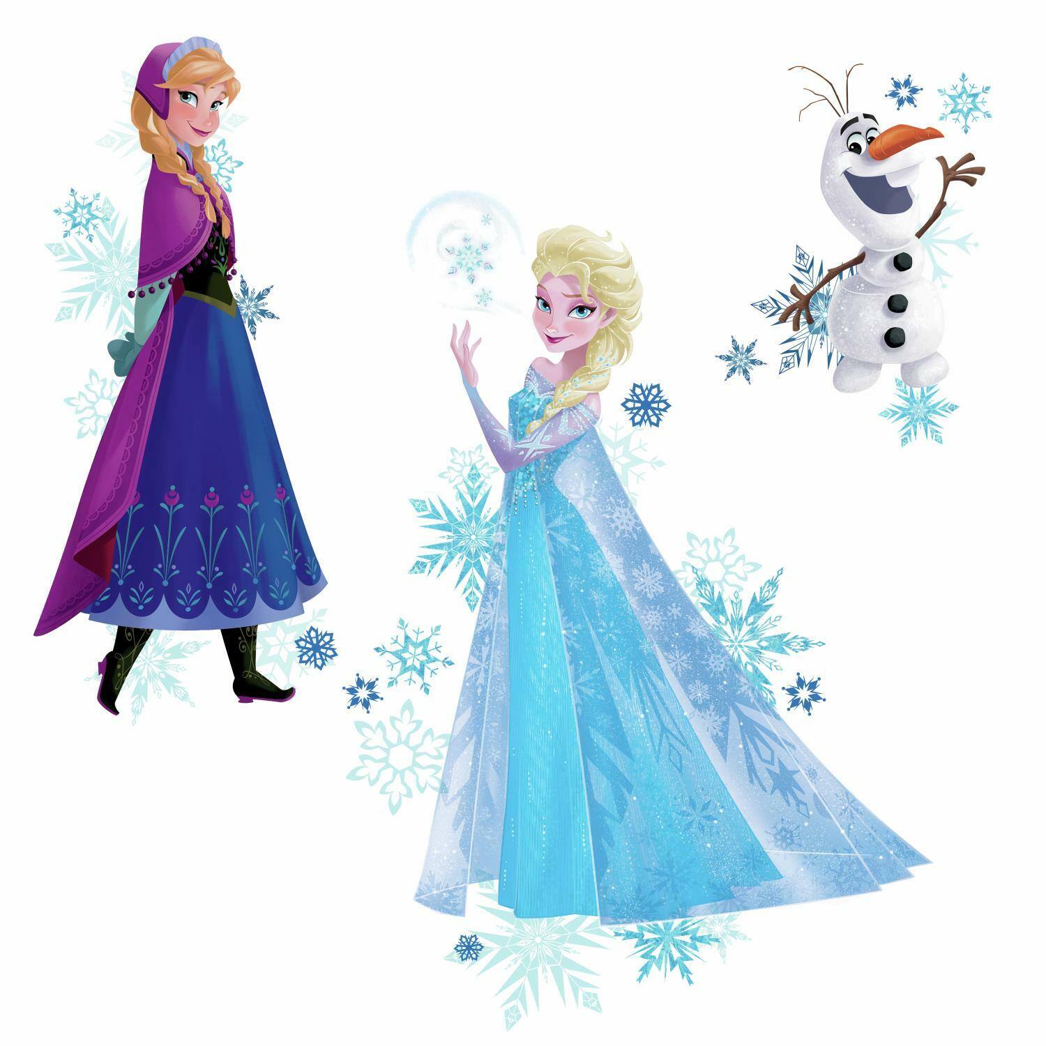 RoomMates Disney Frozen Peel & Stick Giant Wall Decals