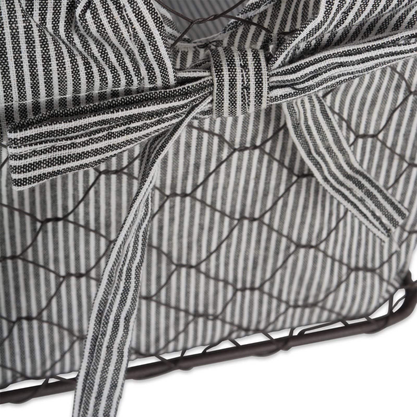 DII® Gray Chicken Wire Egg Basket