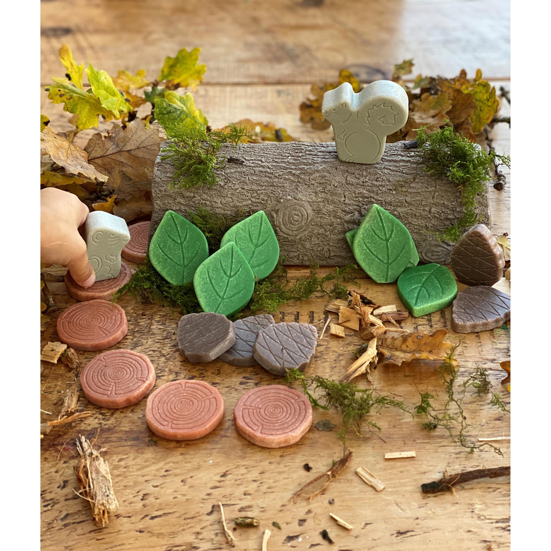 Yellow Door Scenery Stones Forest Play Set
