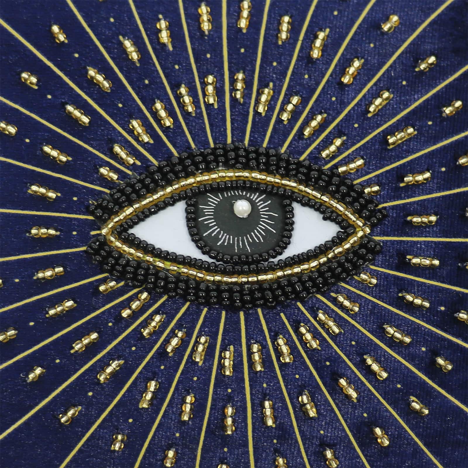 5" Navy Celestial Eye Box Tabletop Décor by Ashland®