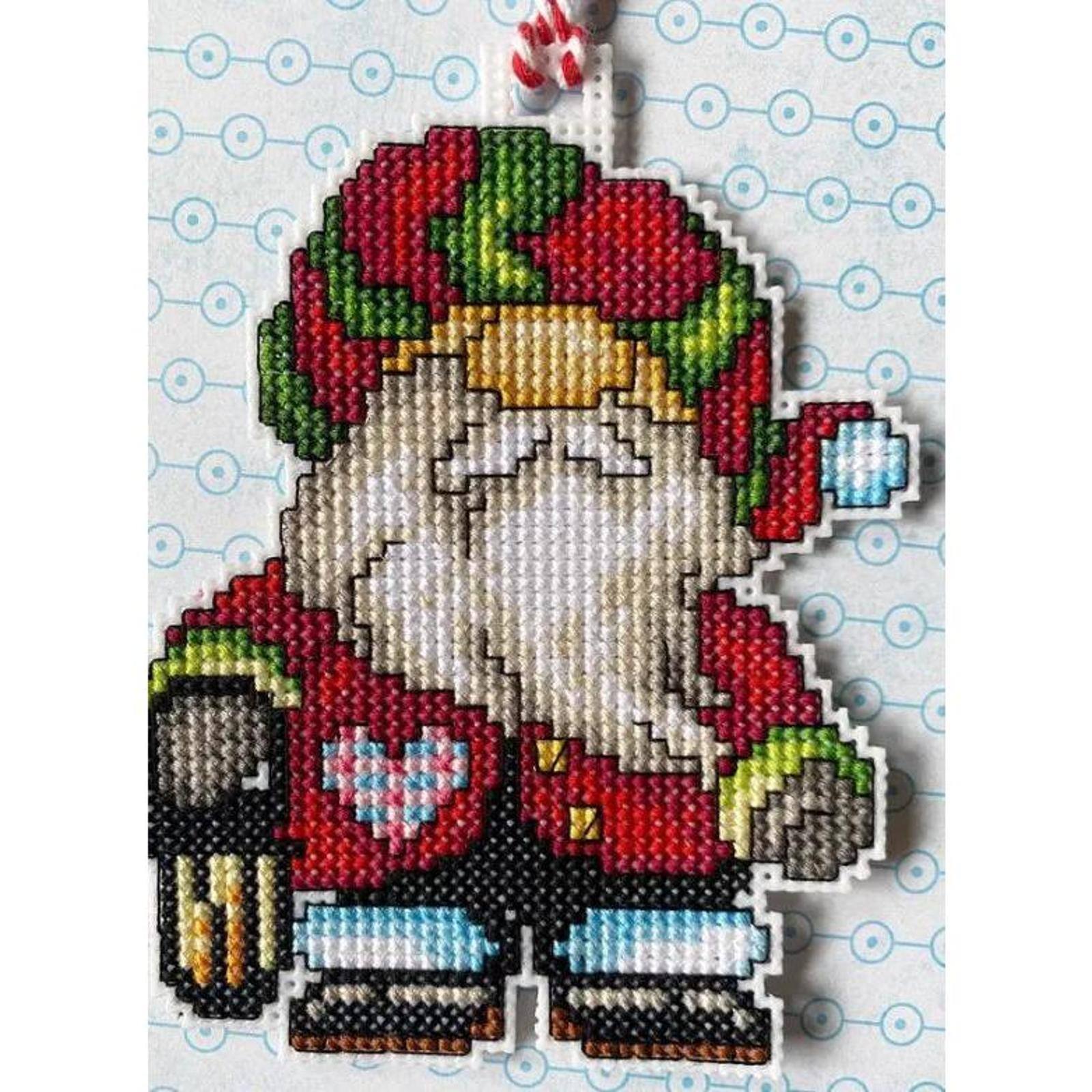 Crafting Spark Christmas Gnomes Counted Cross Stitch Kit