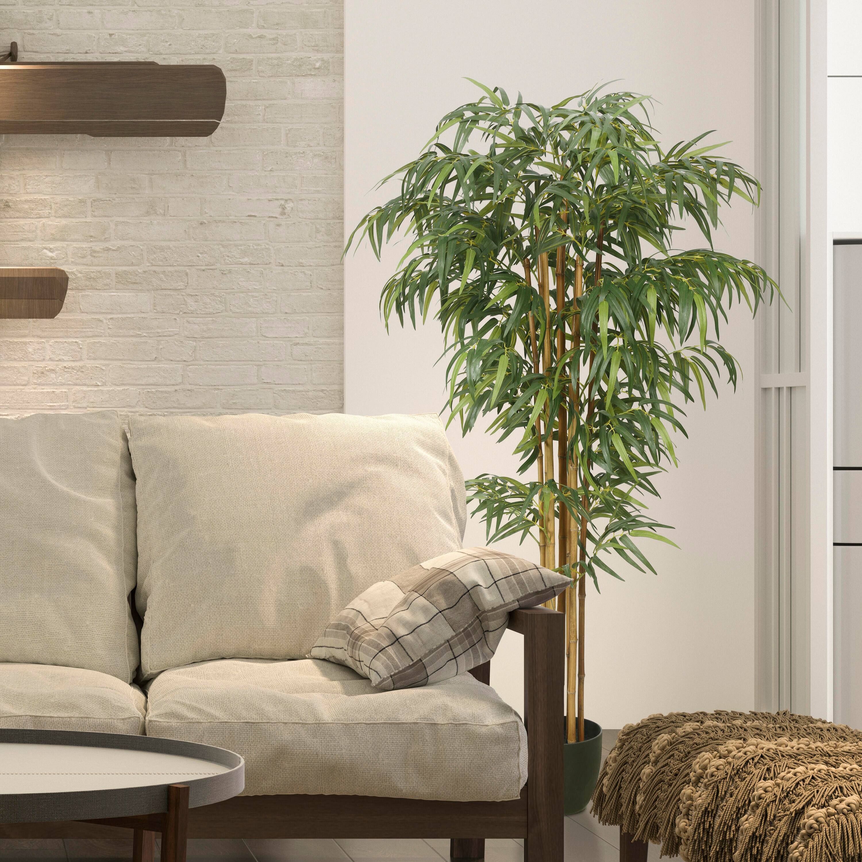 6ft. Potted Artificial Bamboo Tree