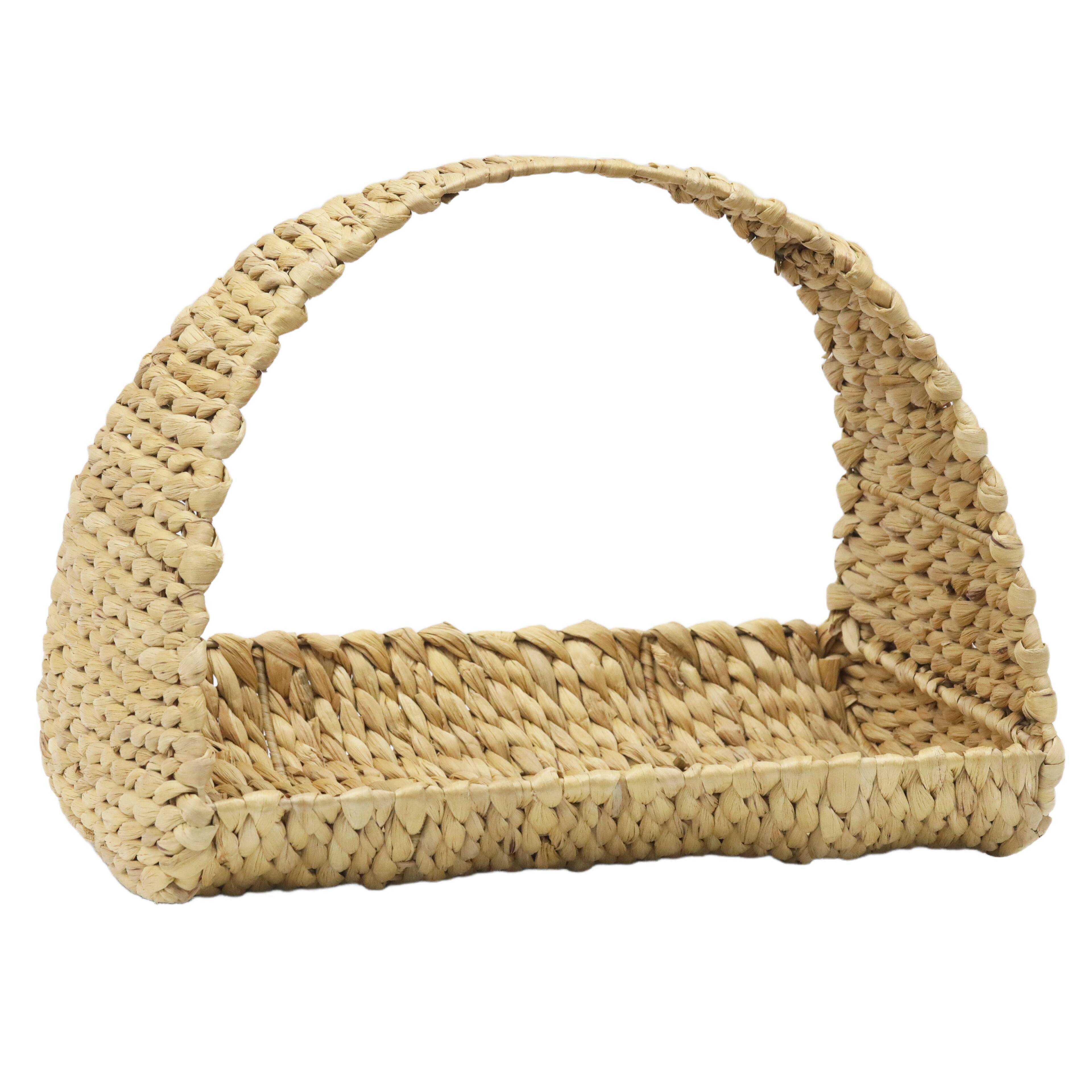 18" x 12.5" Water Hyacinth Basket by Ashland®