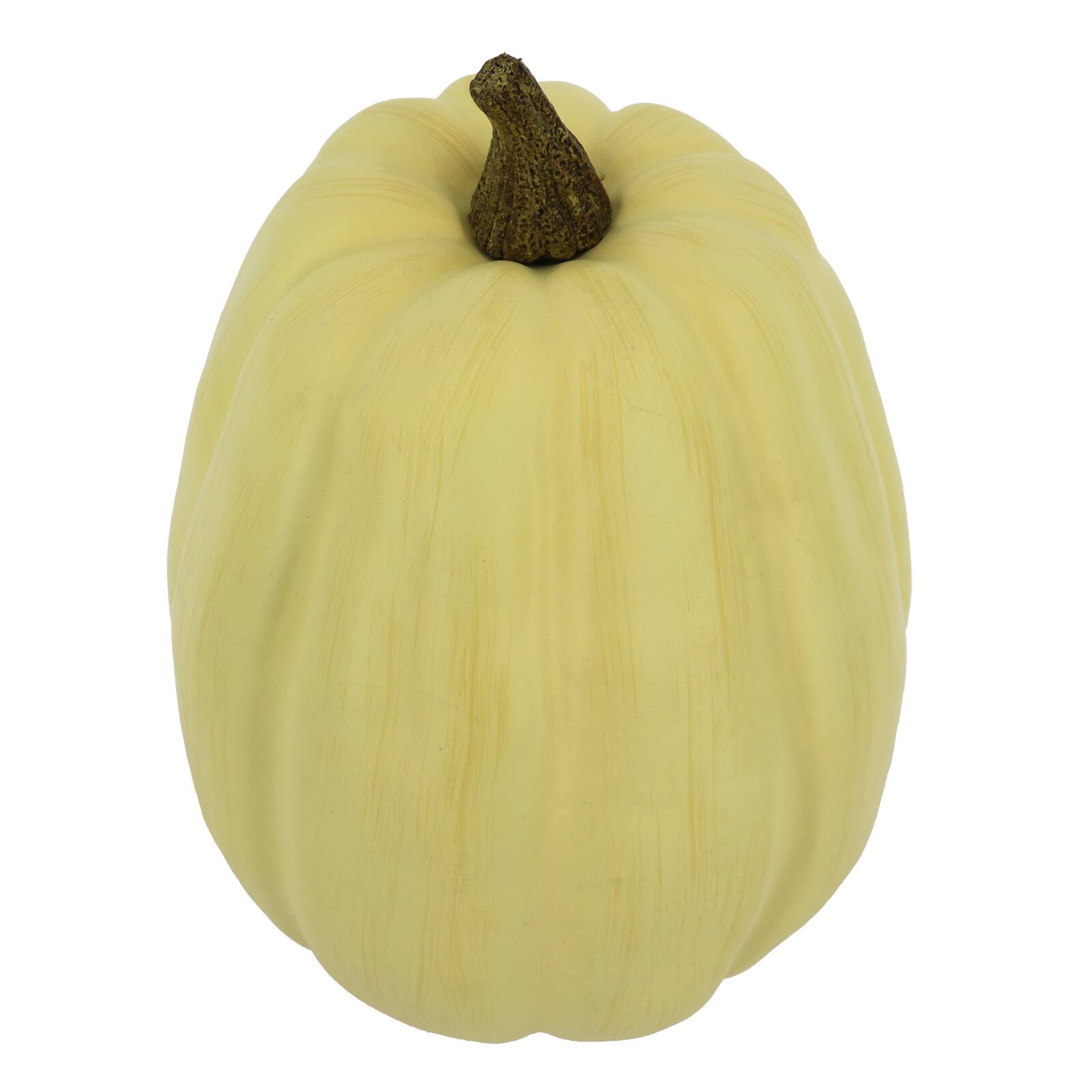 14" Cream Decorative Pumpkin by Ashland®