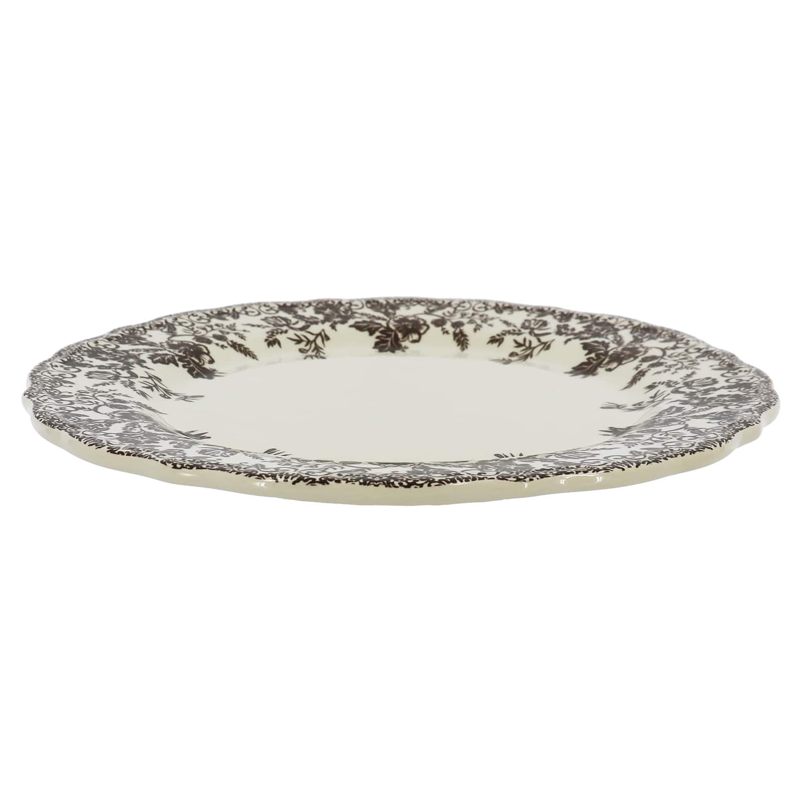 8.6" Fall Floral Ceramic Plate by Ashland®