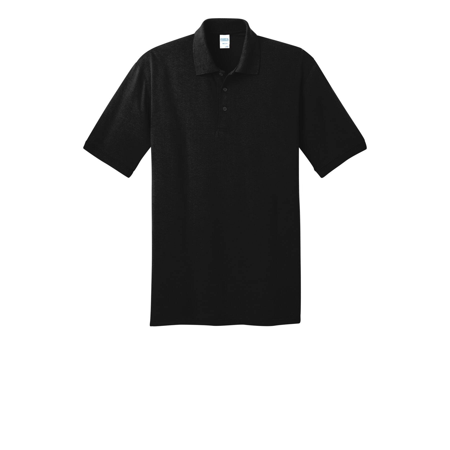 Port & Company® Neutrals Core Blend Jersey Knit Polo