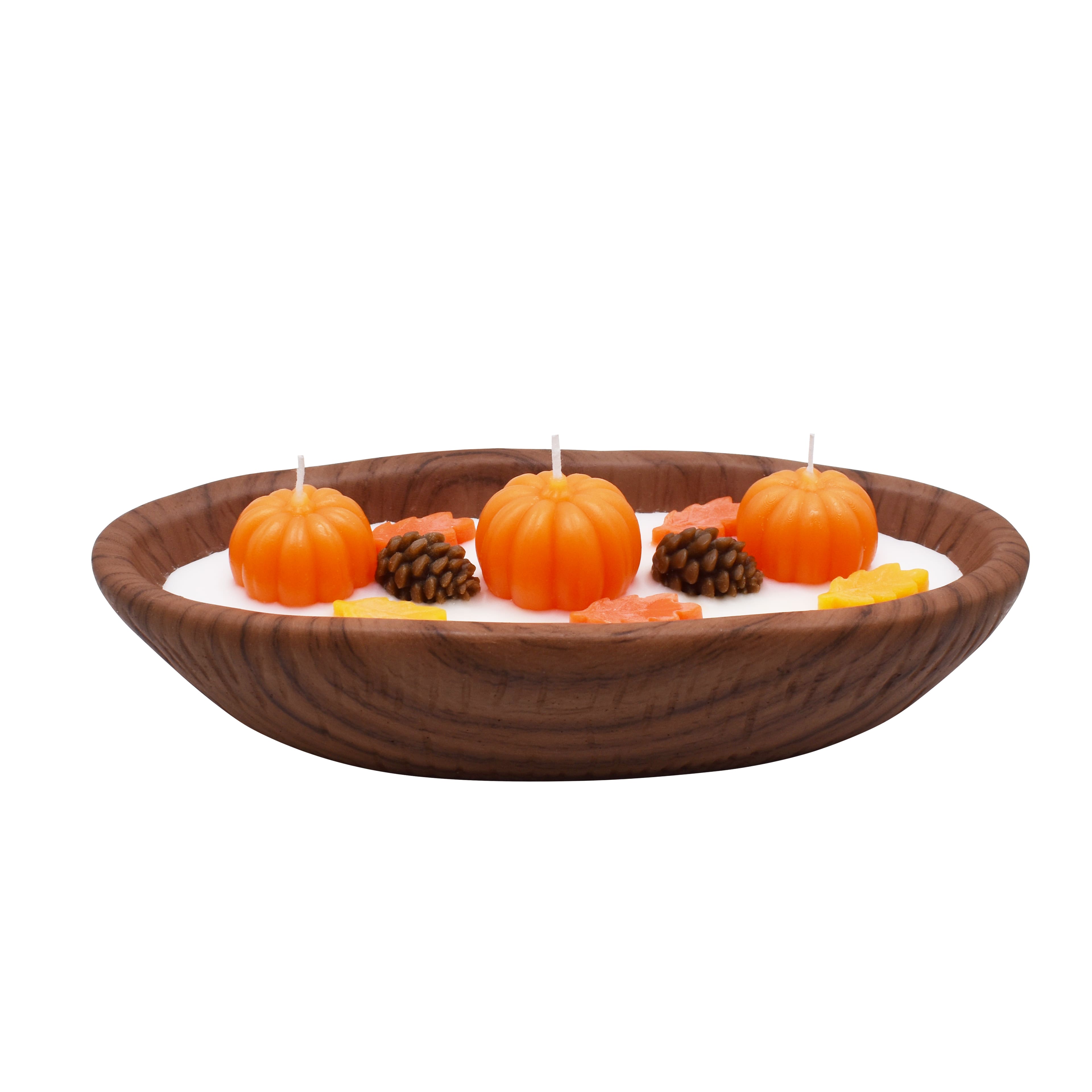 7oz. Pumpkin Punch Scented Oval Dough Bowl Candle by Ashland®