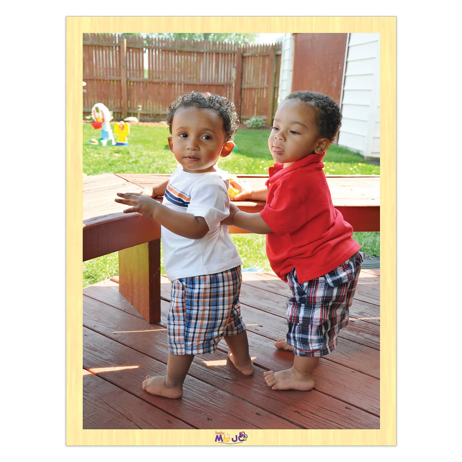 MOJO Friends Forever Wooden 4-Puzzle Set