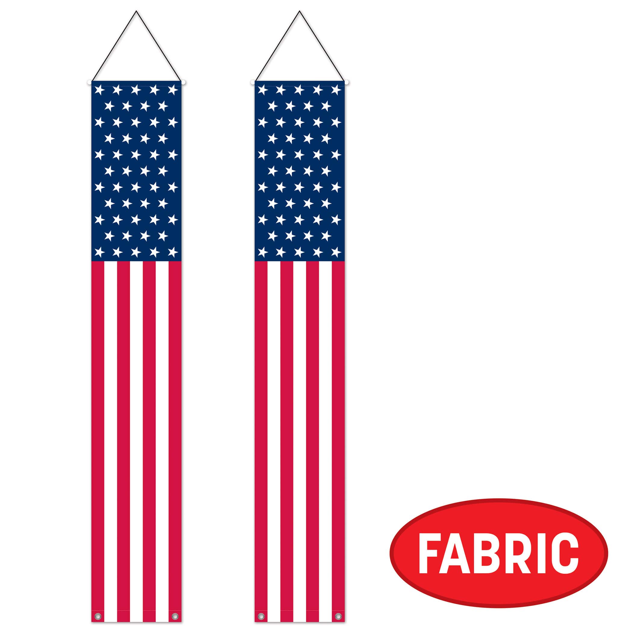 Beistle 6ft. Stars & Stripes Door Panel Set