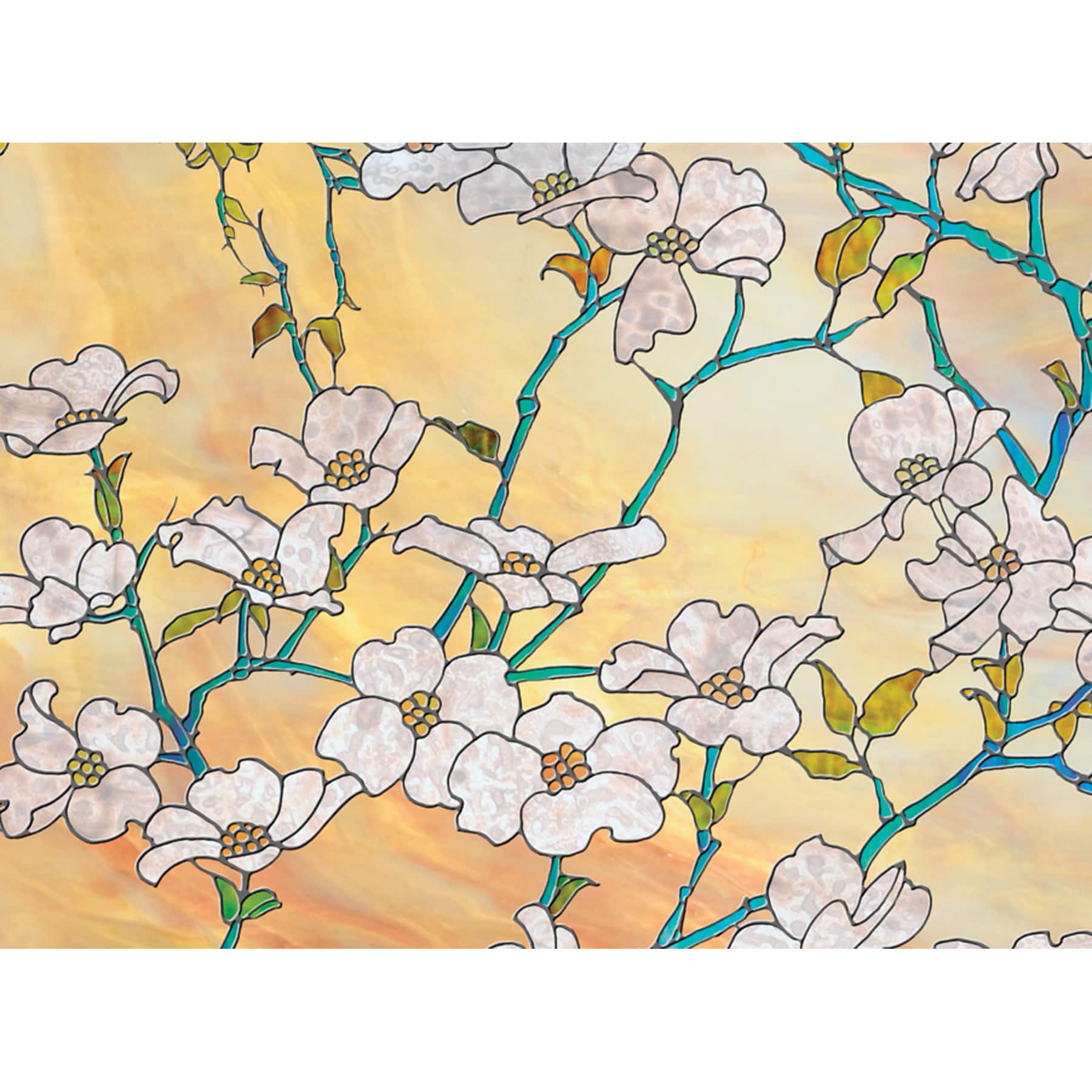 Brewster Dogwood Door Premium Film