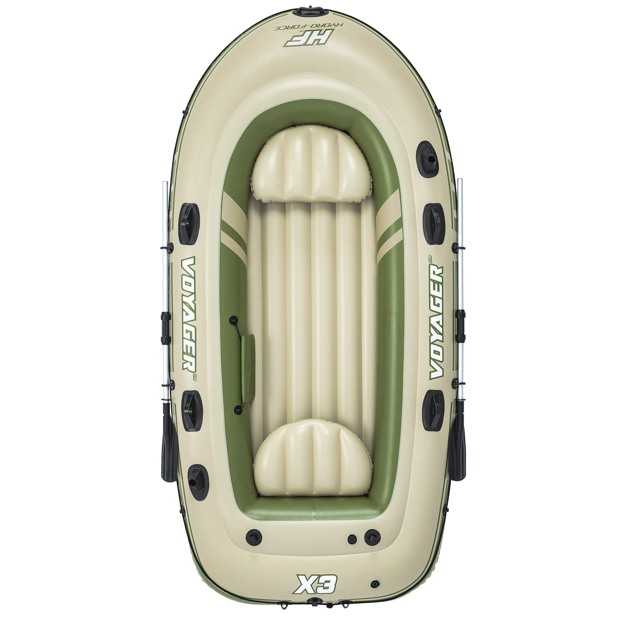 Bestway 9.5ft. Hydro-Force Voyager X3 Inflatable Raft Set