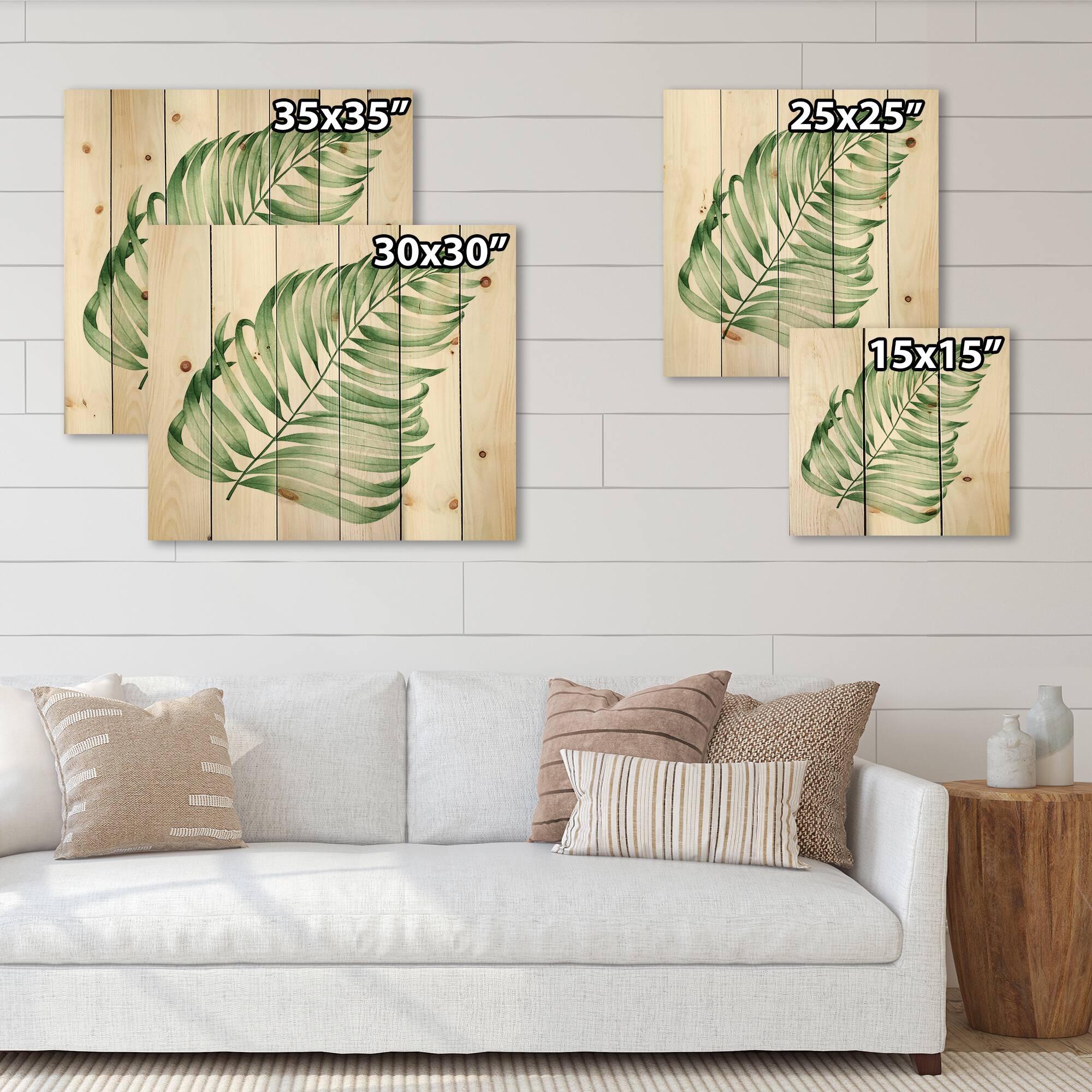 Designart - Tropical Leaf Of Monstera II