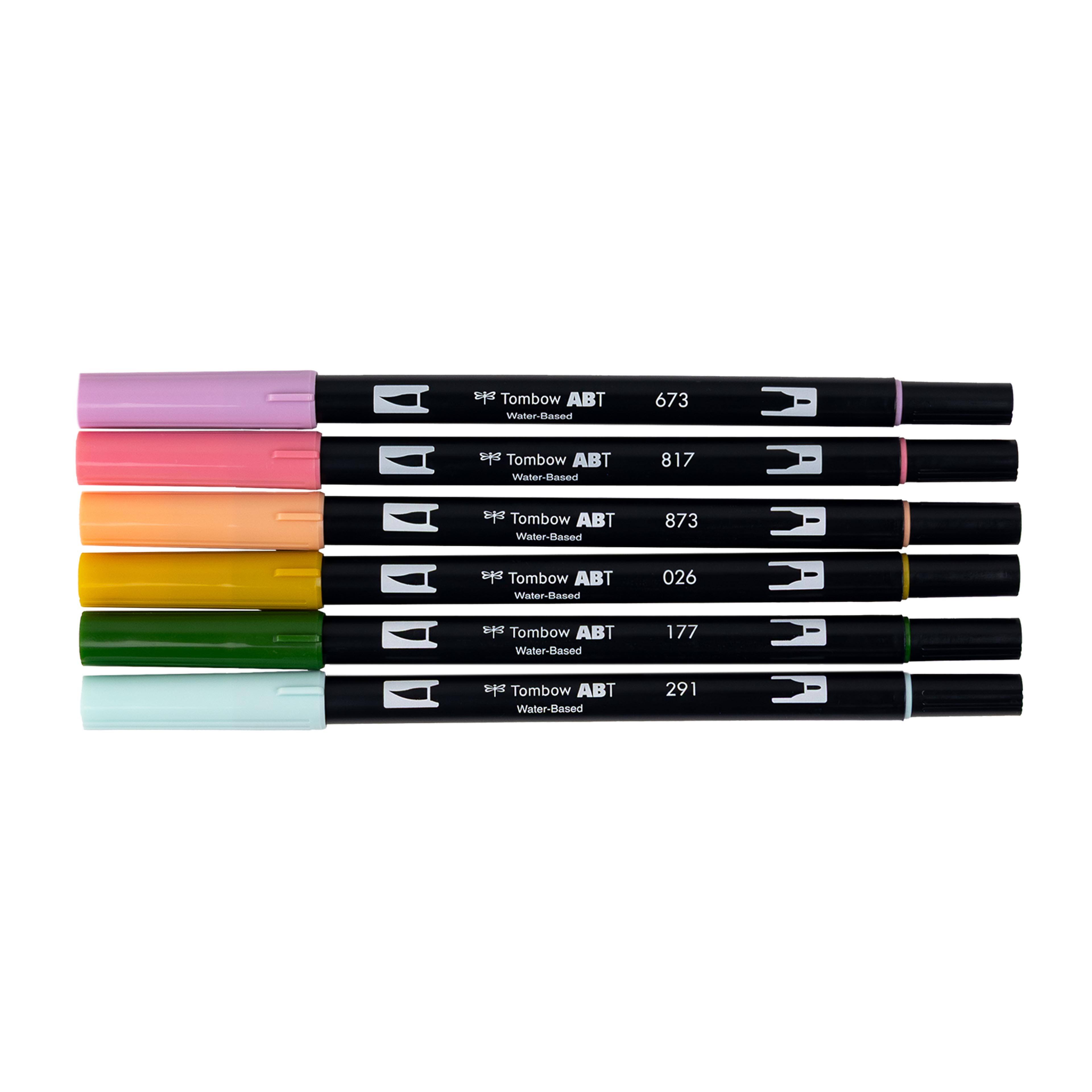 Tombow Teatime Dual Brush Pen Set