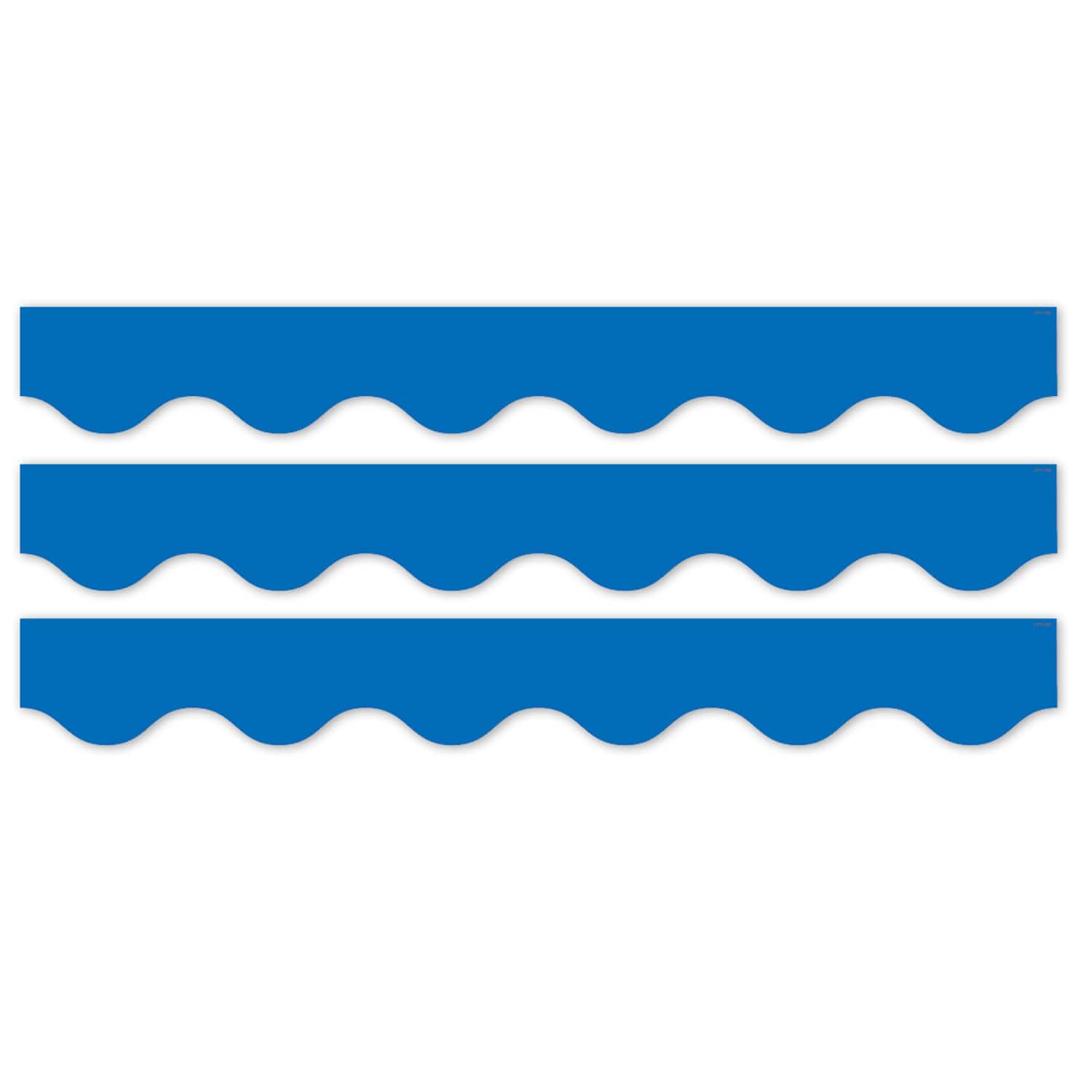 Creative Teaching Press® Core Decor Blue Wavy EZ Border, 48ft. Per Pack, 3 packs