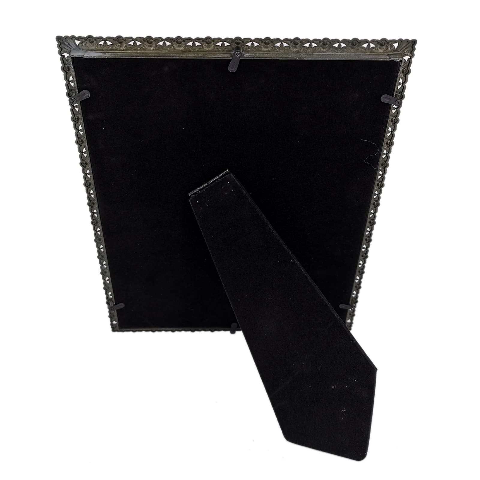 Expressions™ 8" x 10" Pewter Ornate Jewelled Frame by Studio Décor®