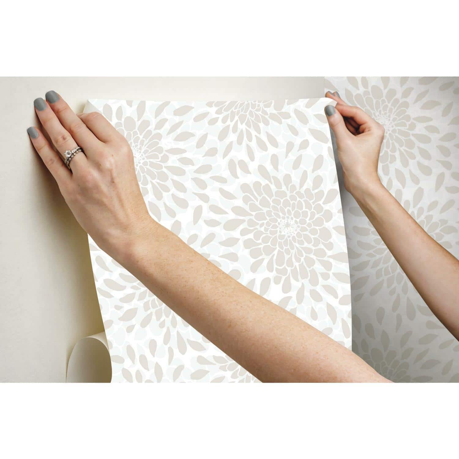 RoomMates Toss The Bouquet Peel & Stick Wallpaper