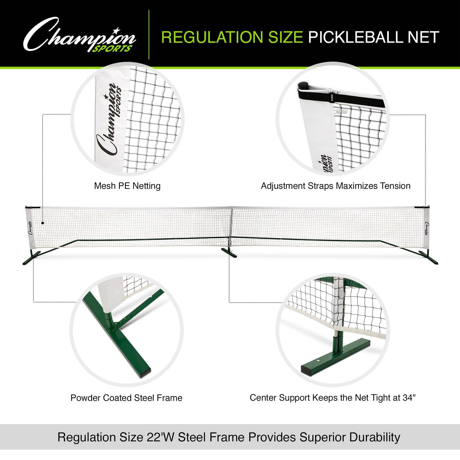 Champion Sports Pickleball Net
